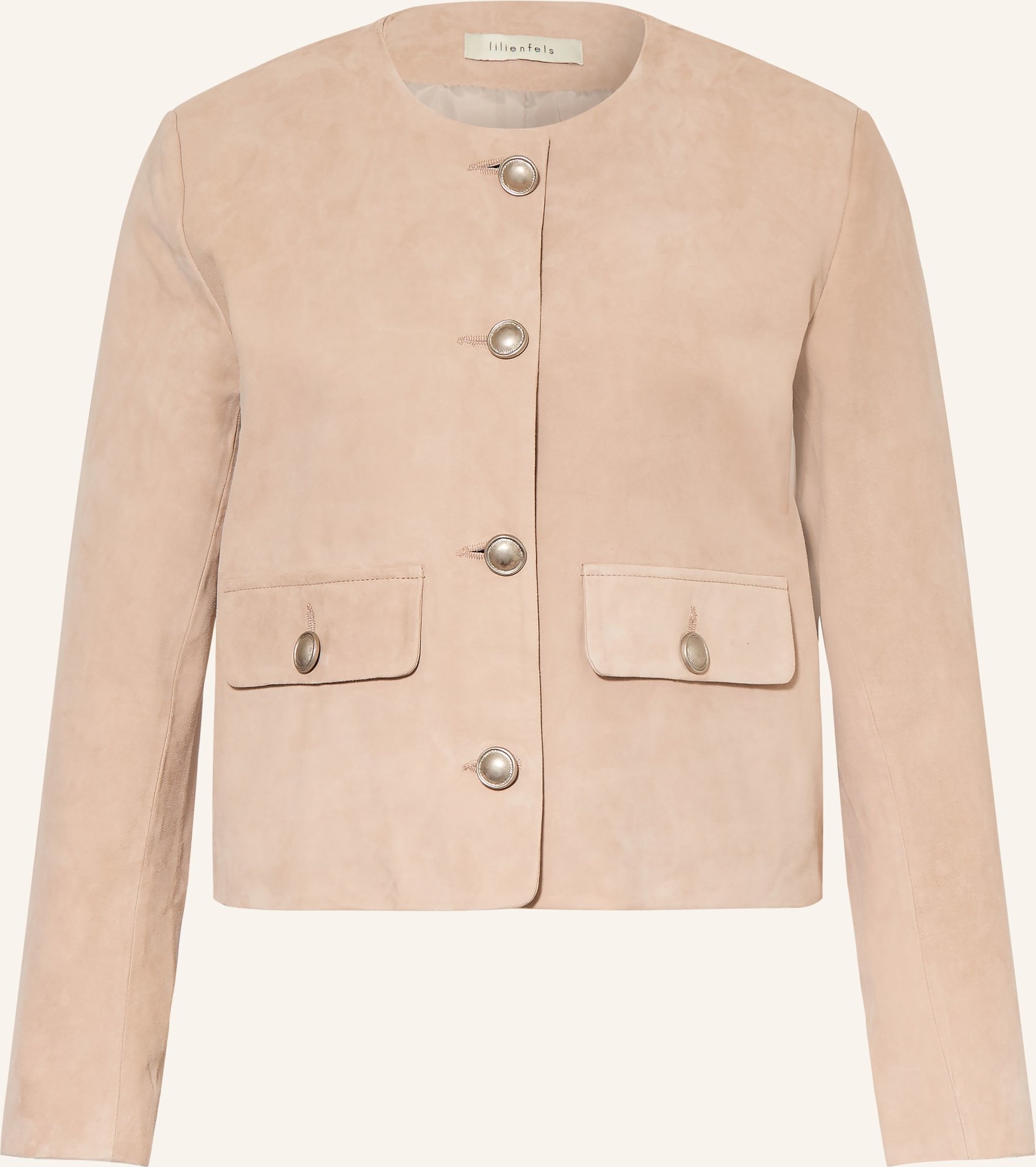 Lilienfels Lederjacke grau