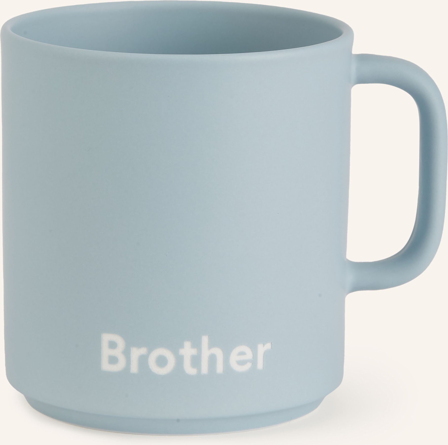Design Letters Becher Brother blau
