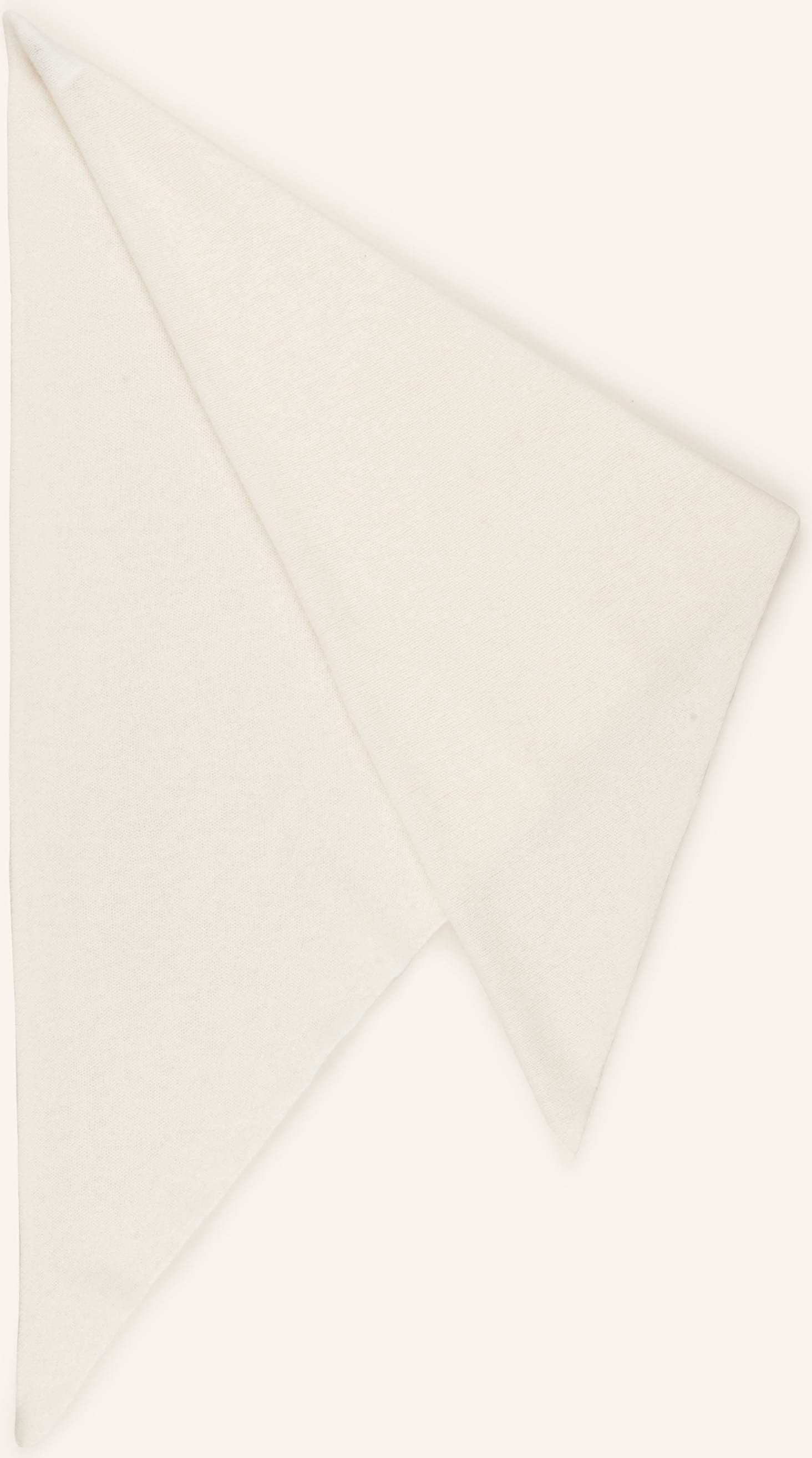 Darling Harbour Dreieckstuch Aus Cashmere weiss
