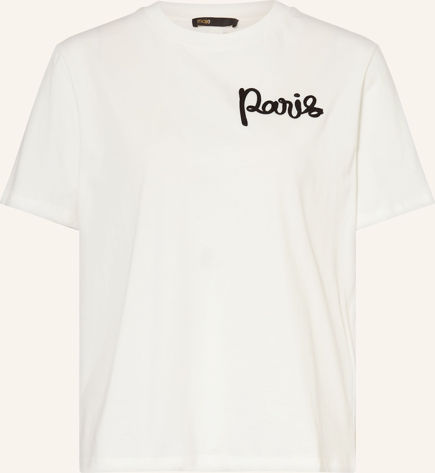 Maje T-Shirt weiss