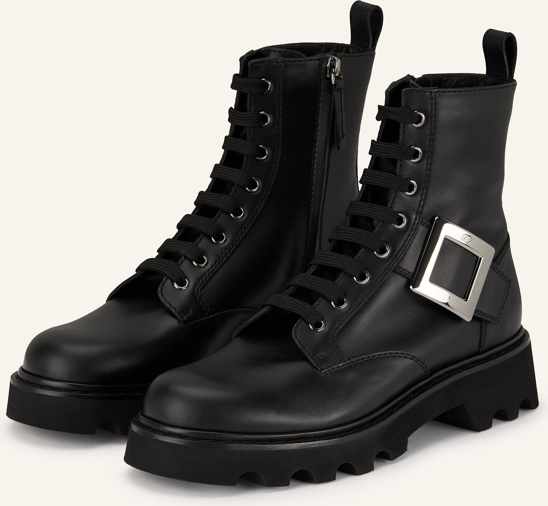 Thumbnail - Roger Vivier Boots Viv Rangers schwarz