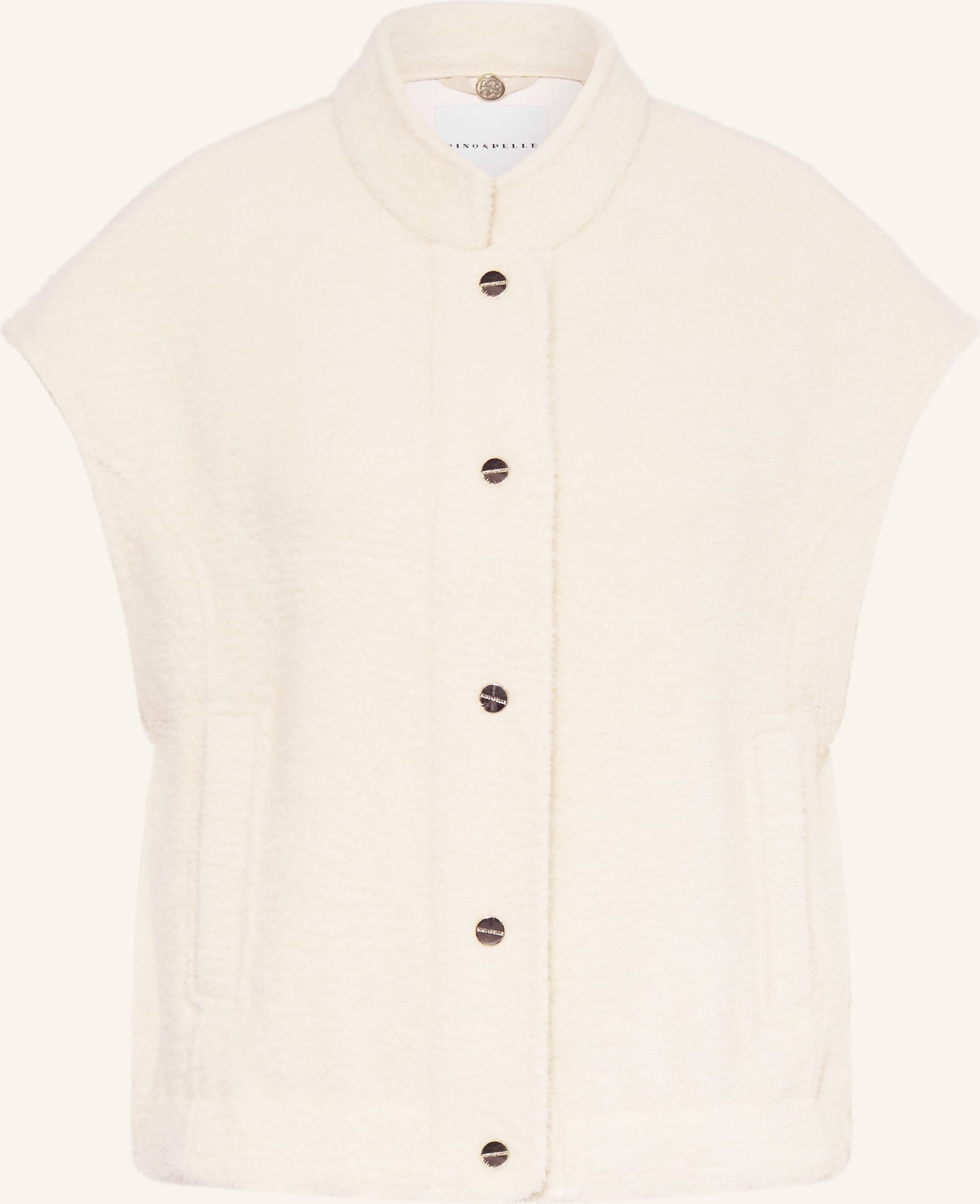 Rino & Pelle Strickweste Teuntje weiss