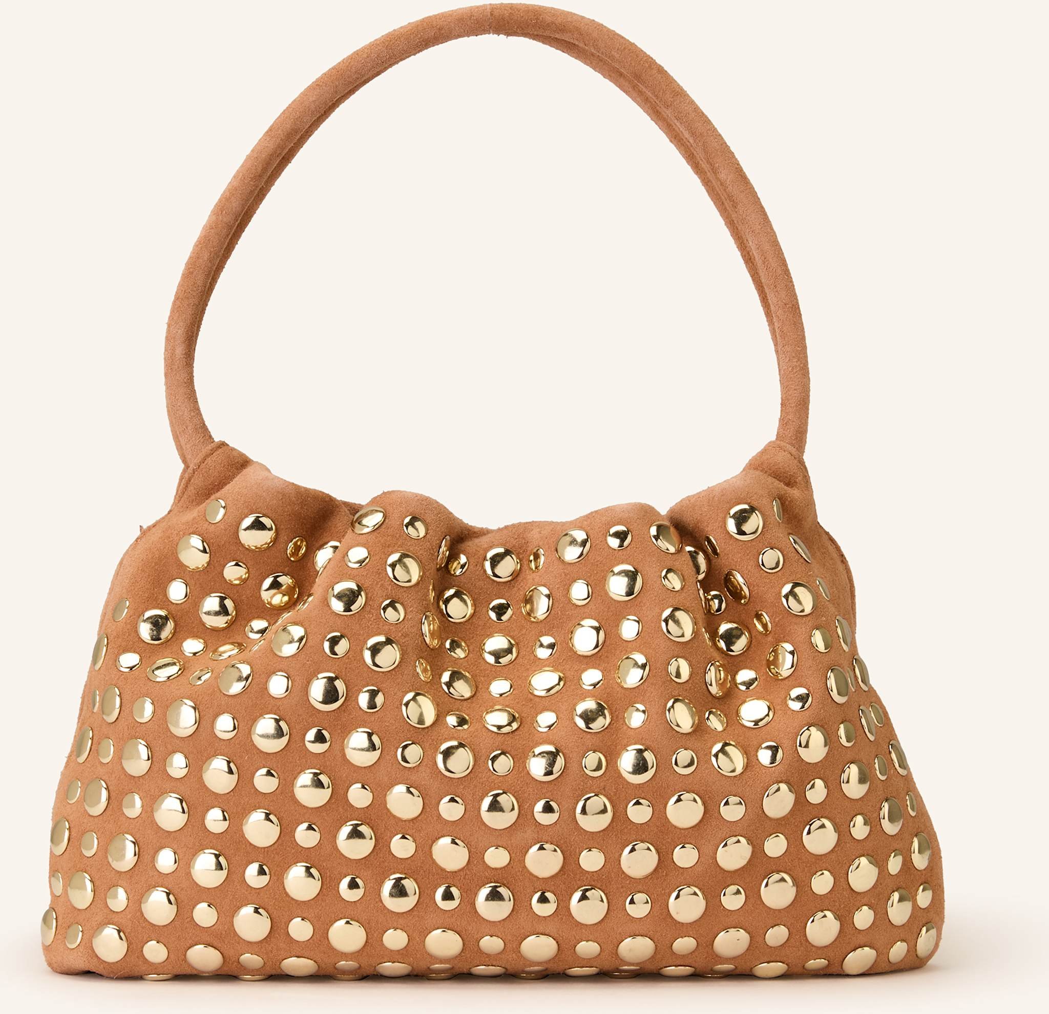 Jeffrey Campbell Handtasche Lil Brat Mit Nieten braun