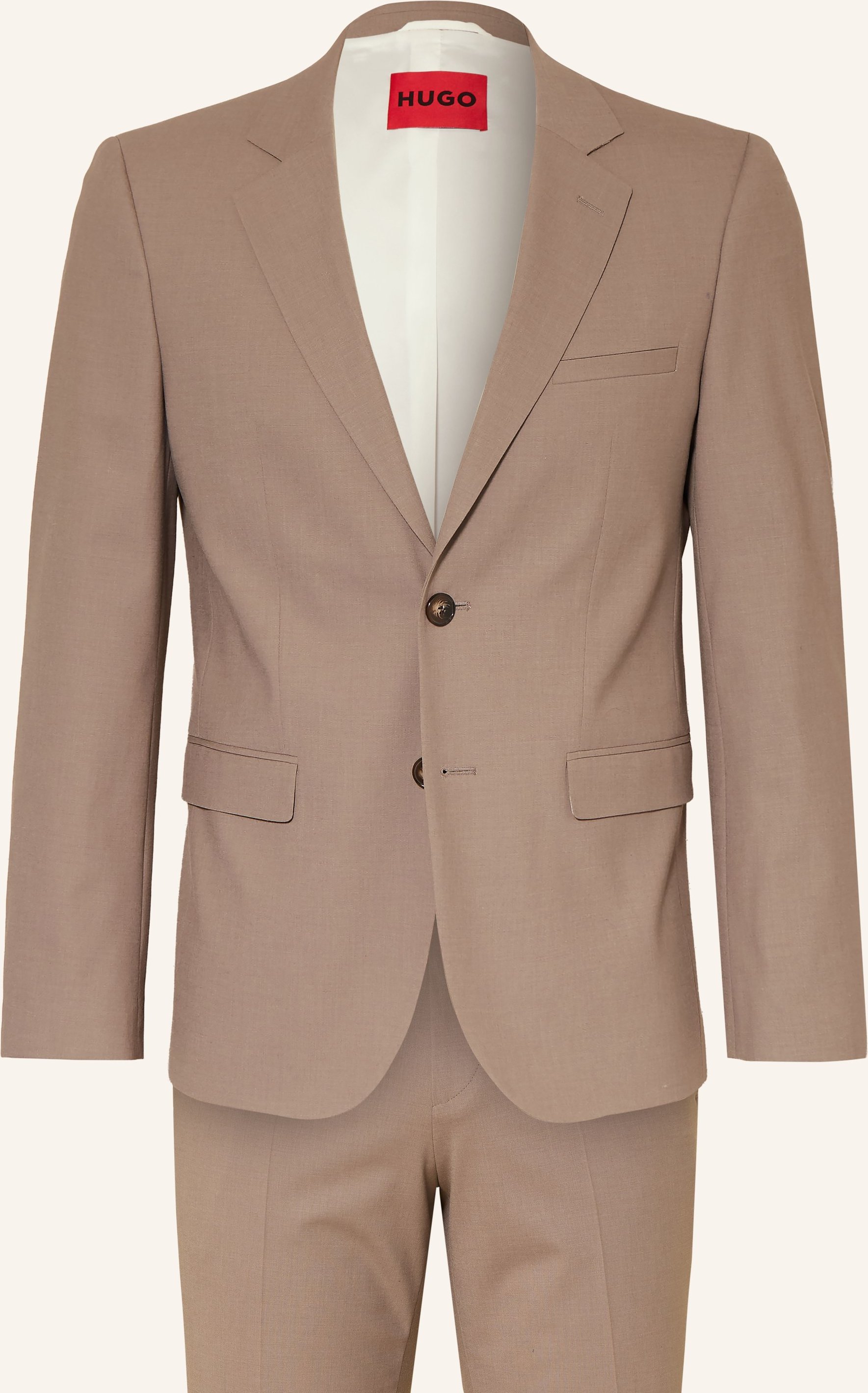 Hugo Anzug Arti-Hesten braun
