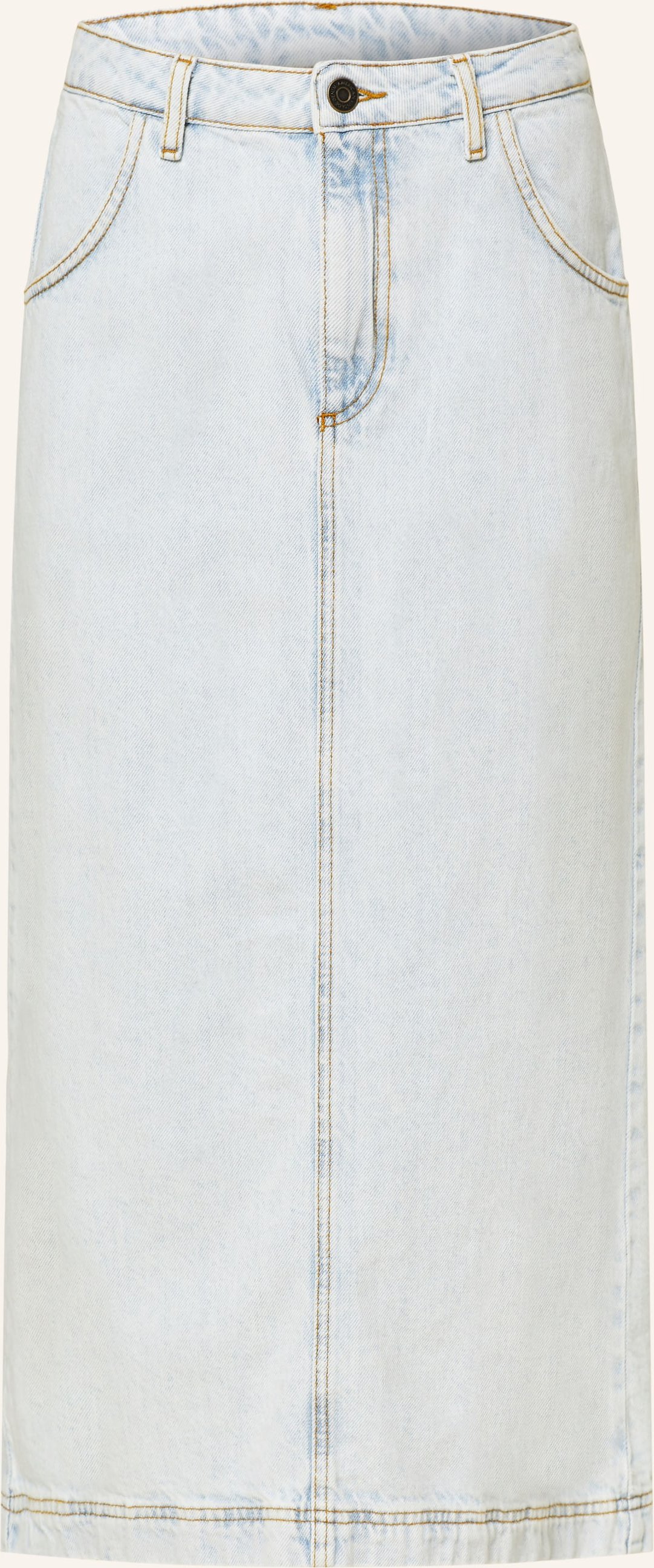 American Vintage Jeansrock Joybird blau