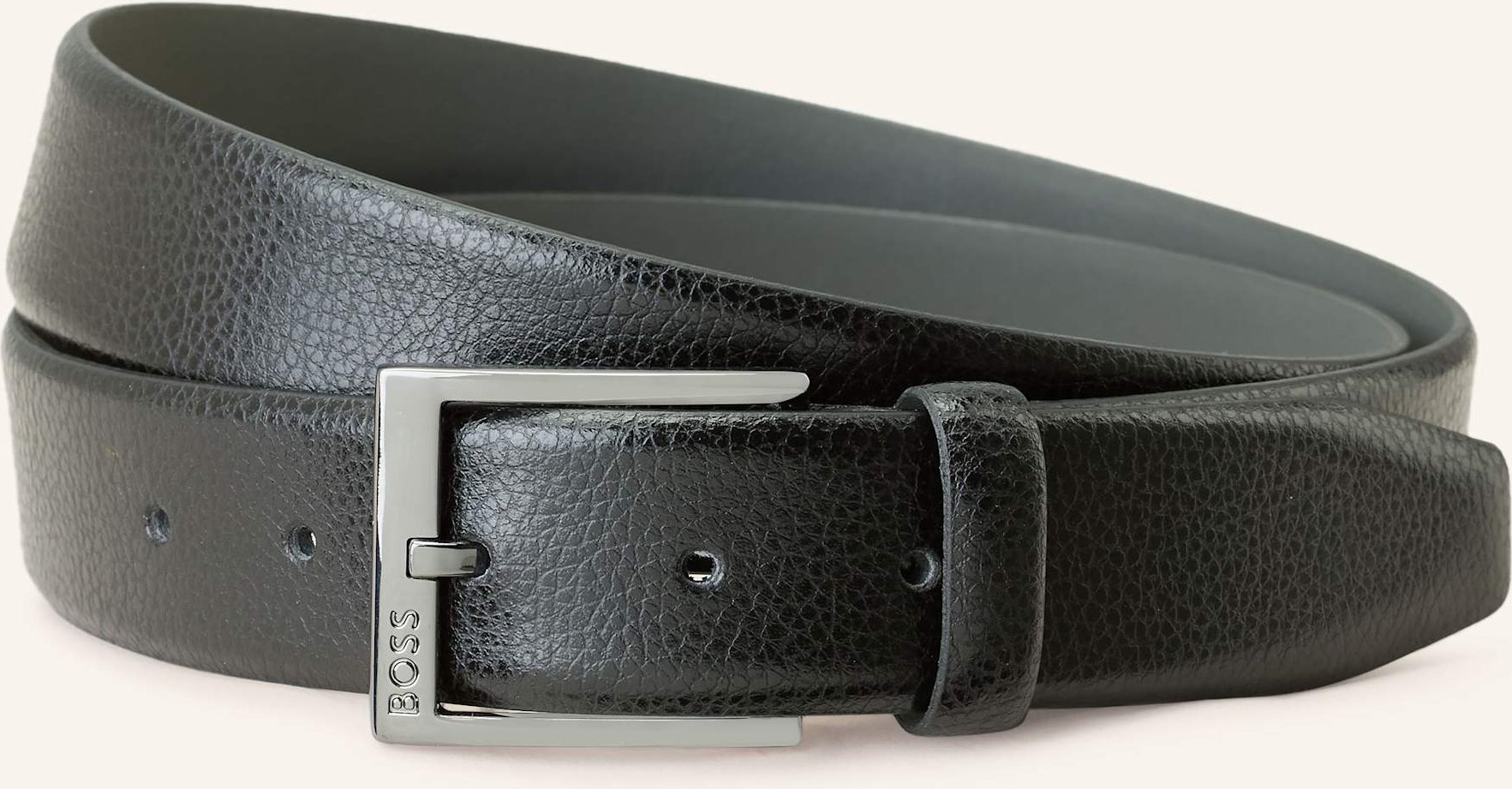 Boss Ledergürtel Elloy schwarz