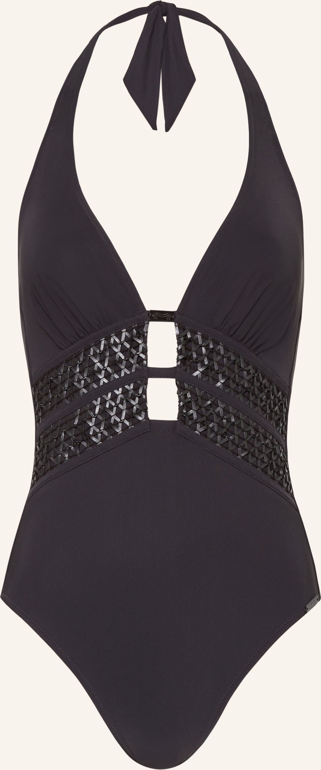 Maryan Mehlhorn Neckholder-Badeanzug Legend Mit Uv-Schutz schwarz