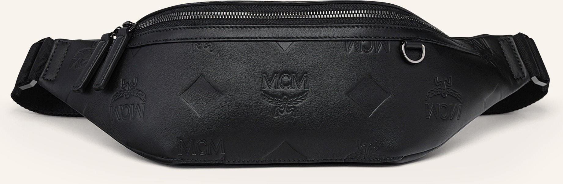 Mcm Gürteltasche Fursten Medium schwarz