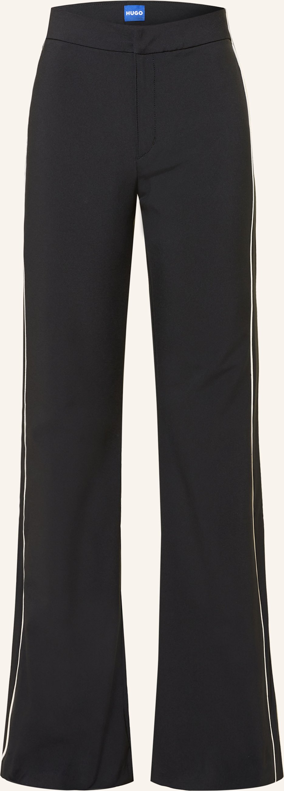 Hugo Hose Hizumi Mit Galonstreifen schwarz