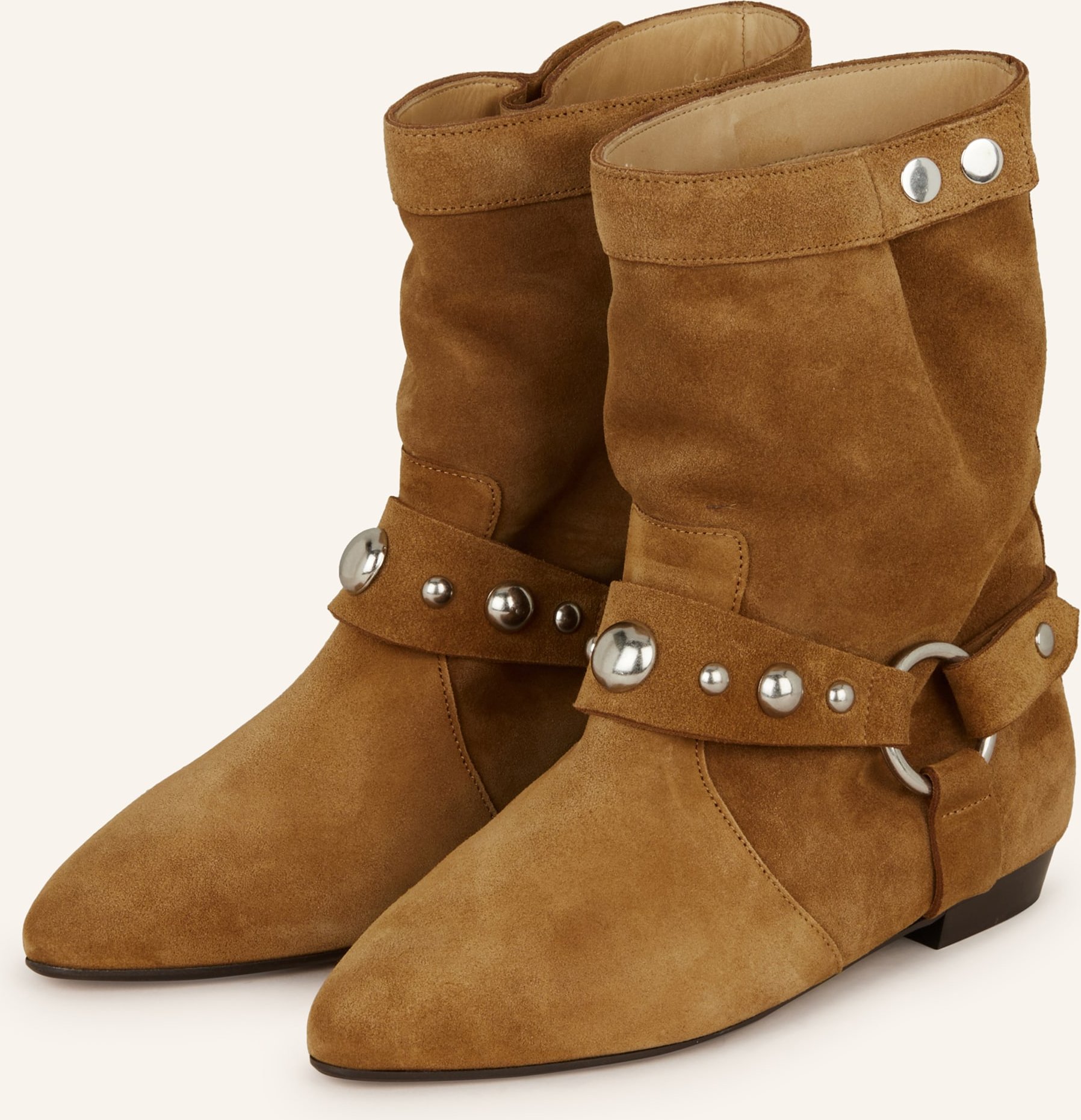 Isabel Marant Boots Stania Mit Nieten braun