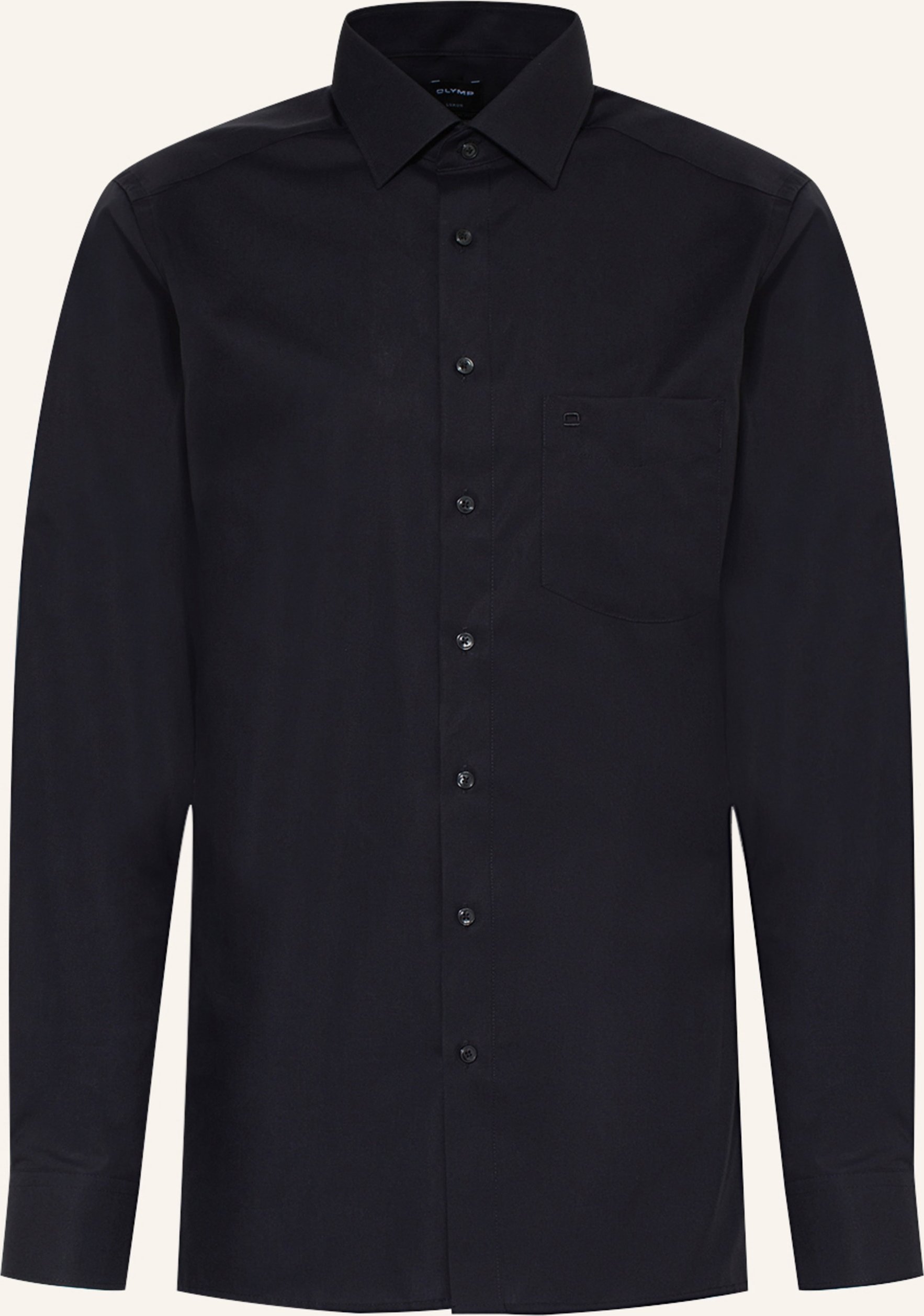 Thumbnail - Olymp Hemd Luxor Modern Fit Mit Extralangem Arm schwarz