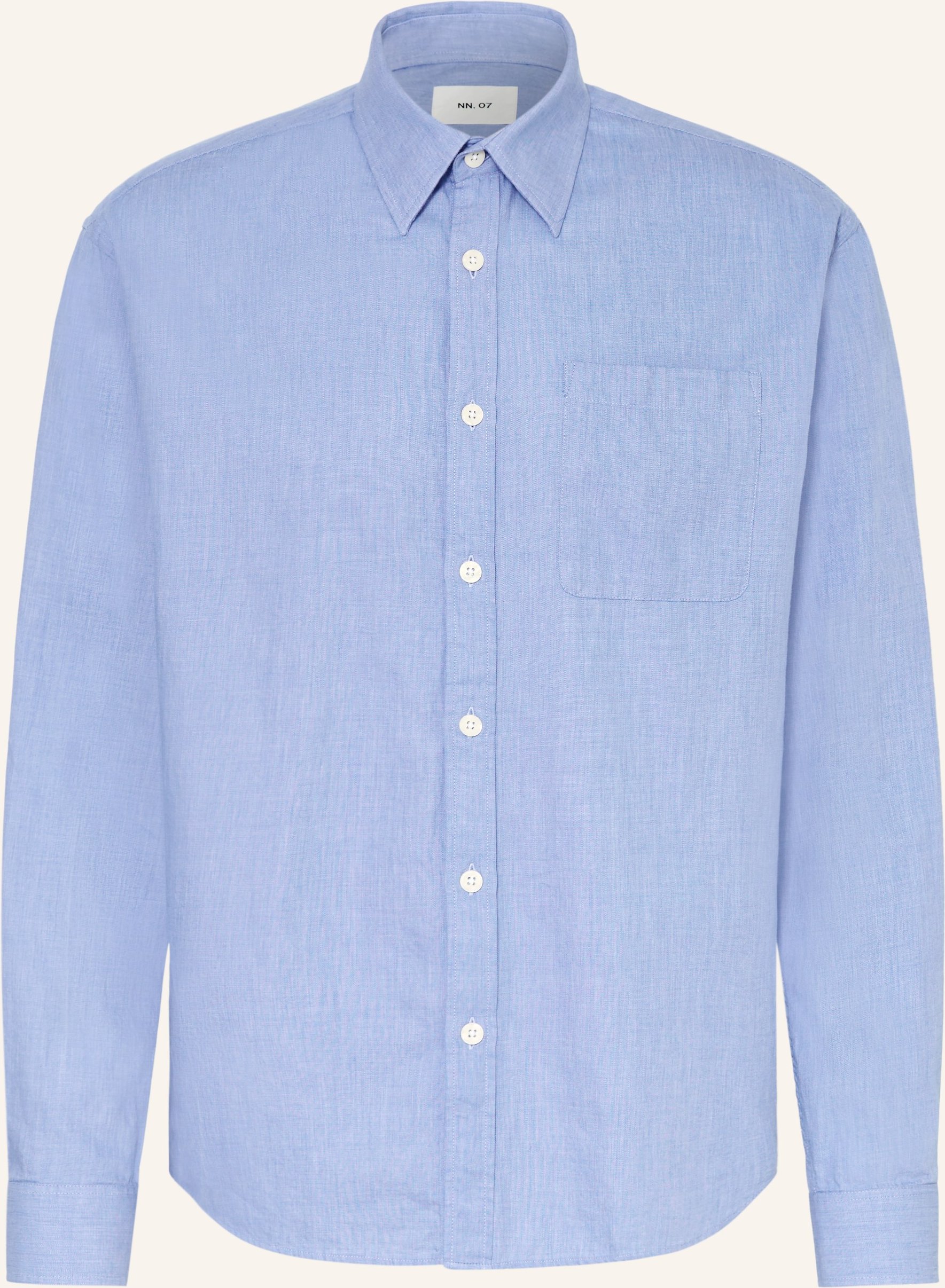 Nn.07 Hemd Deon Regular Fit blau