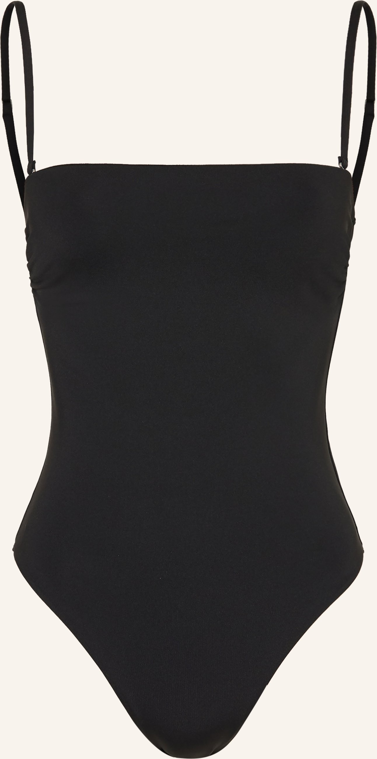 Calvin Klein Bandeau-Badeanzug schwarz