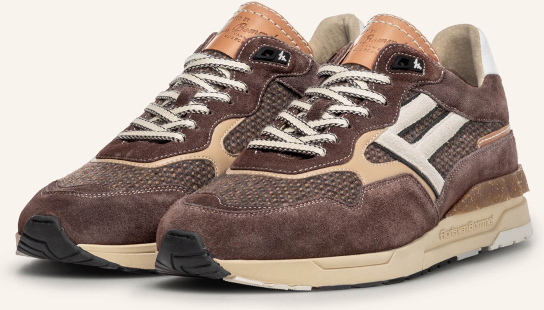 Floris Van Bommel Sneaker De Runner 07 beige