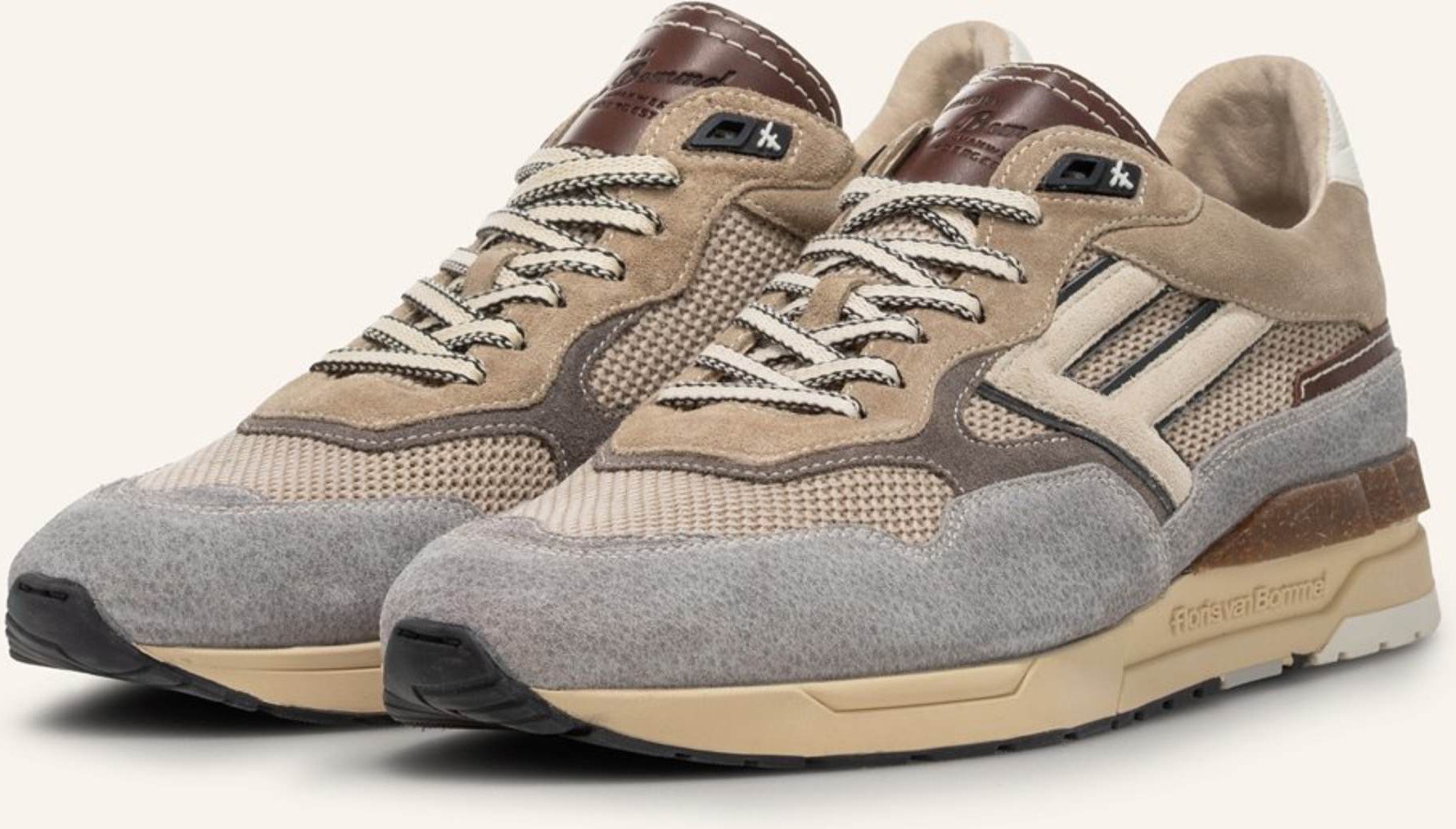 Floris Van Bommel Sneaker De Runner 07 braun