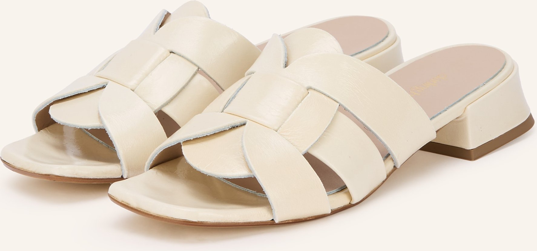 Darling Harbour Mules weiss