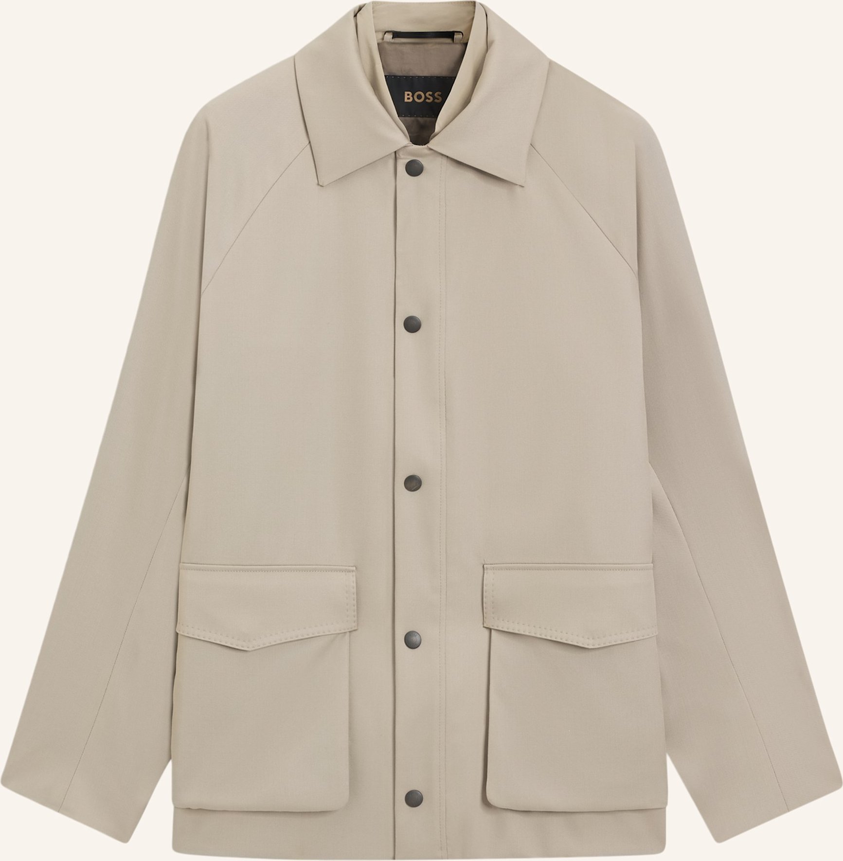 Boss Casual Jacke L-Cabor-O Regular Fit gruen