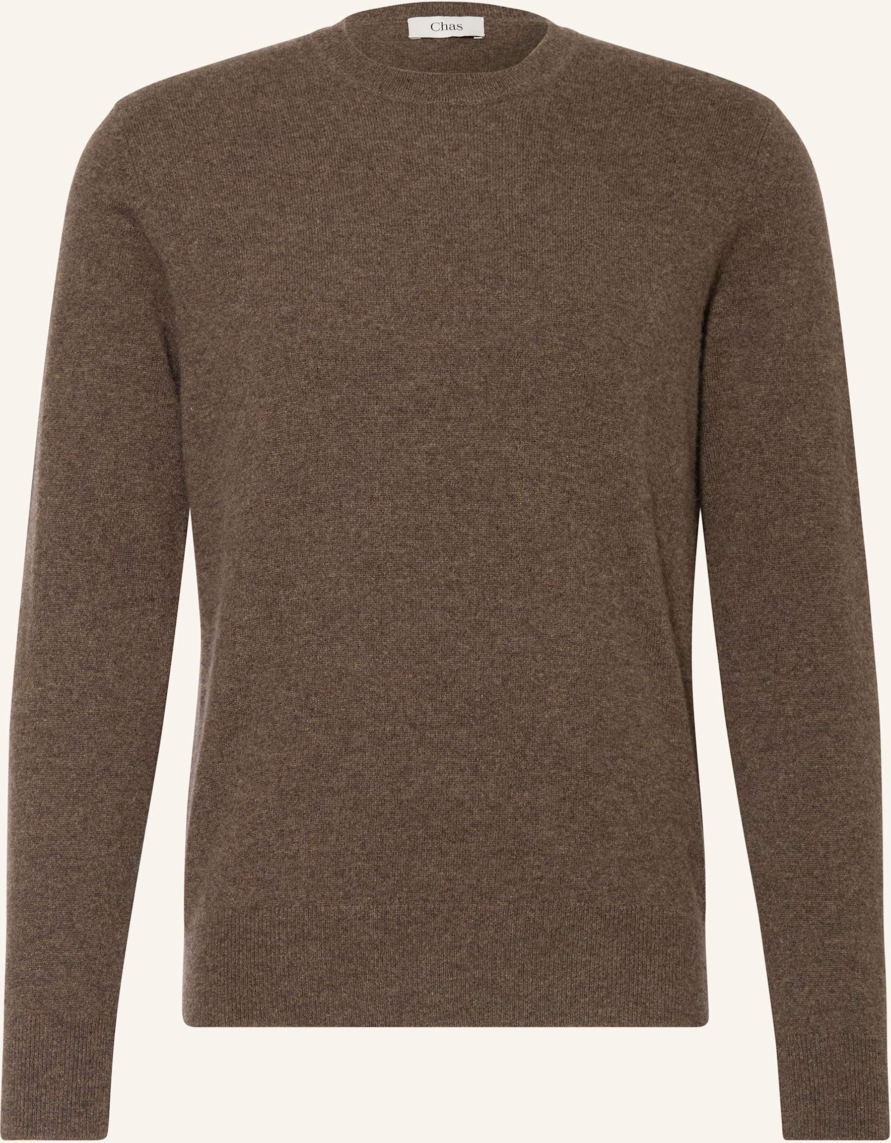 Chas Cashmere-Pullover braun