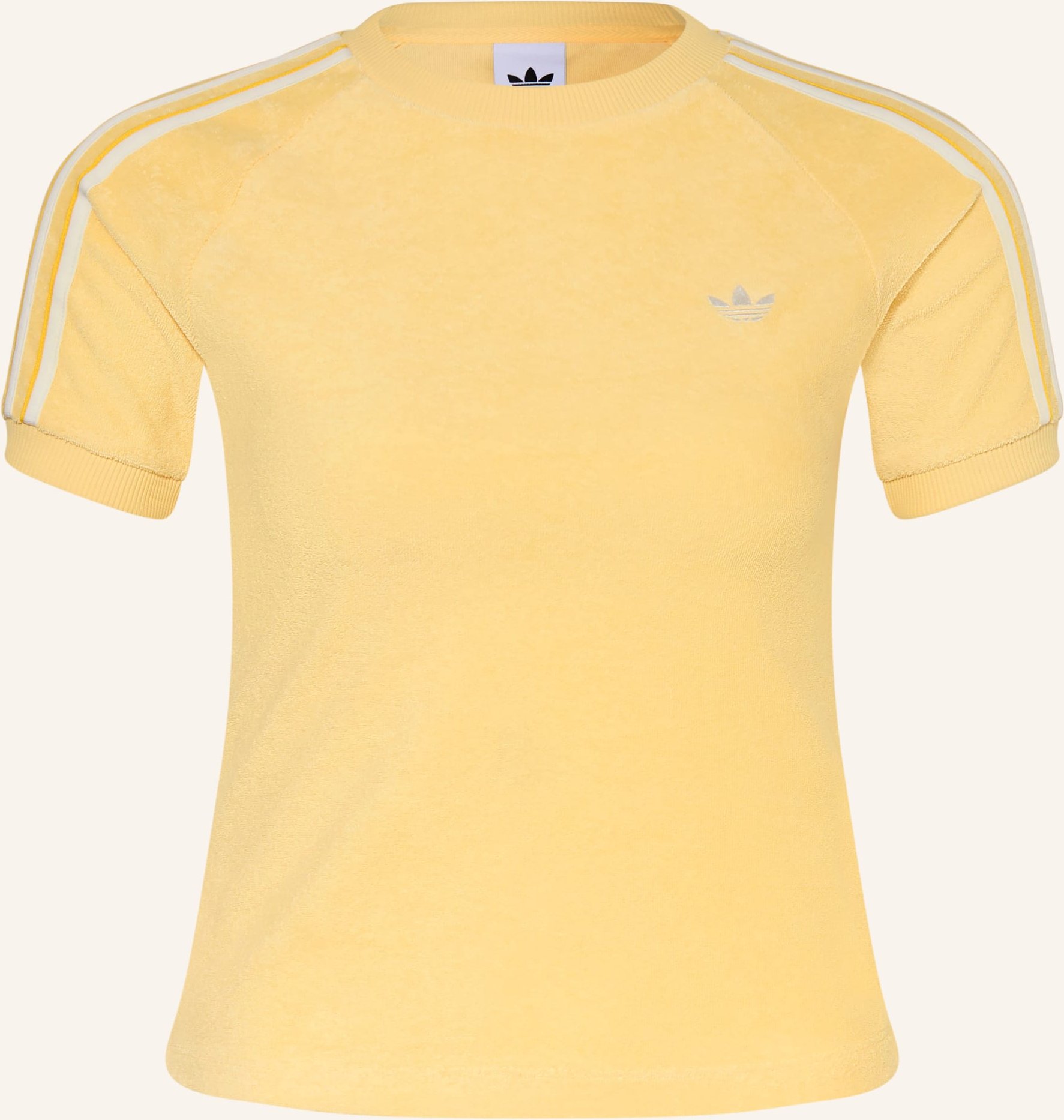 Thumbnail - Adidas Originals T-Shirt Terry Towel Cali Aus Frottee gelb