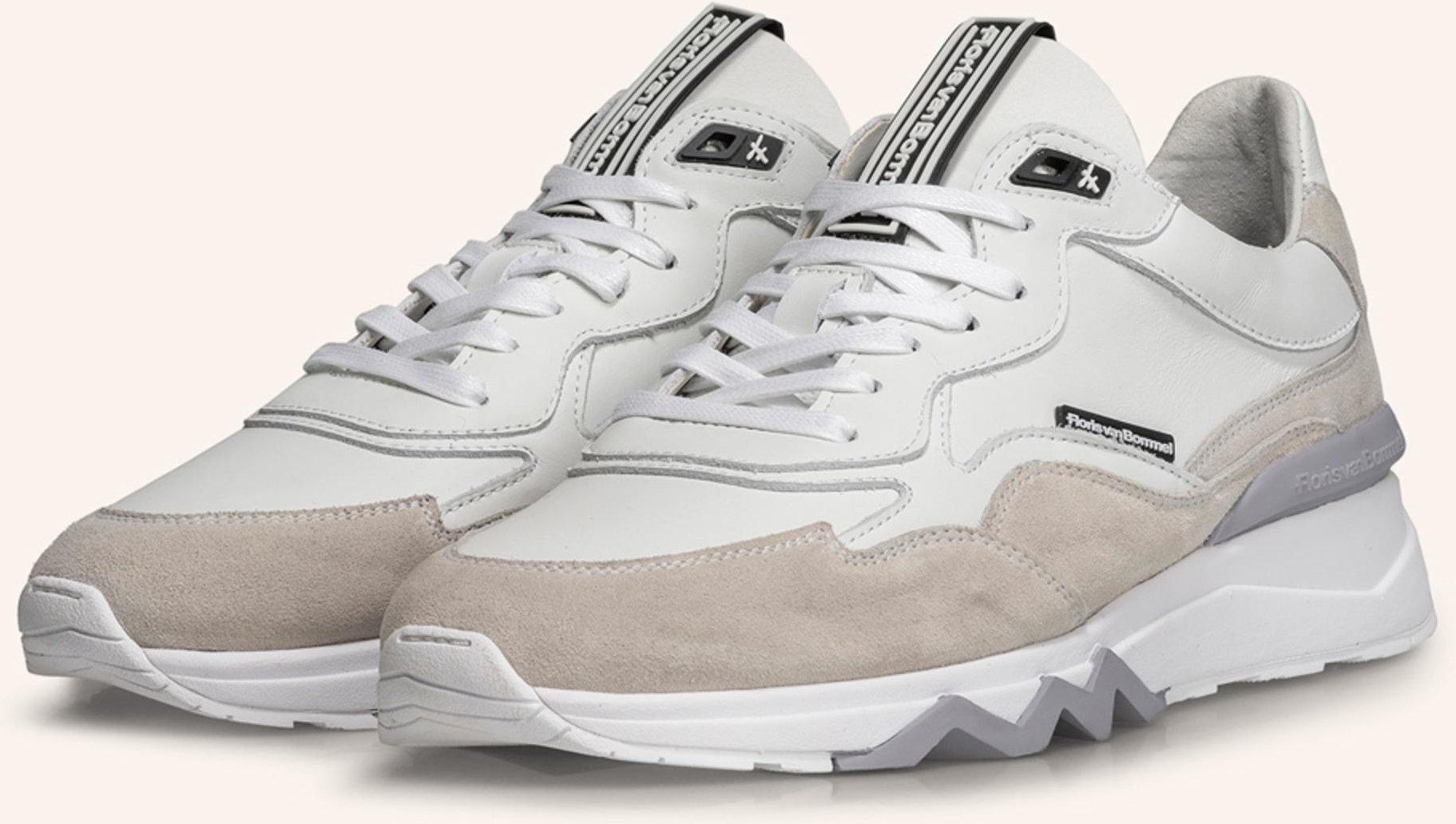 Floris Van Bommel Sneaker De Zager 10 weiss