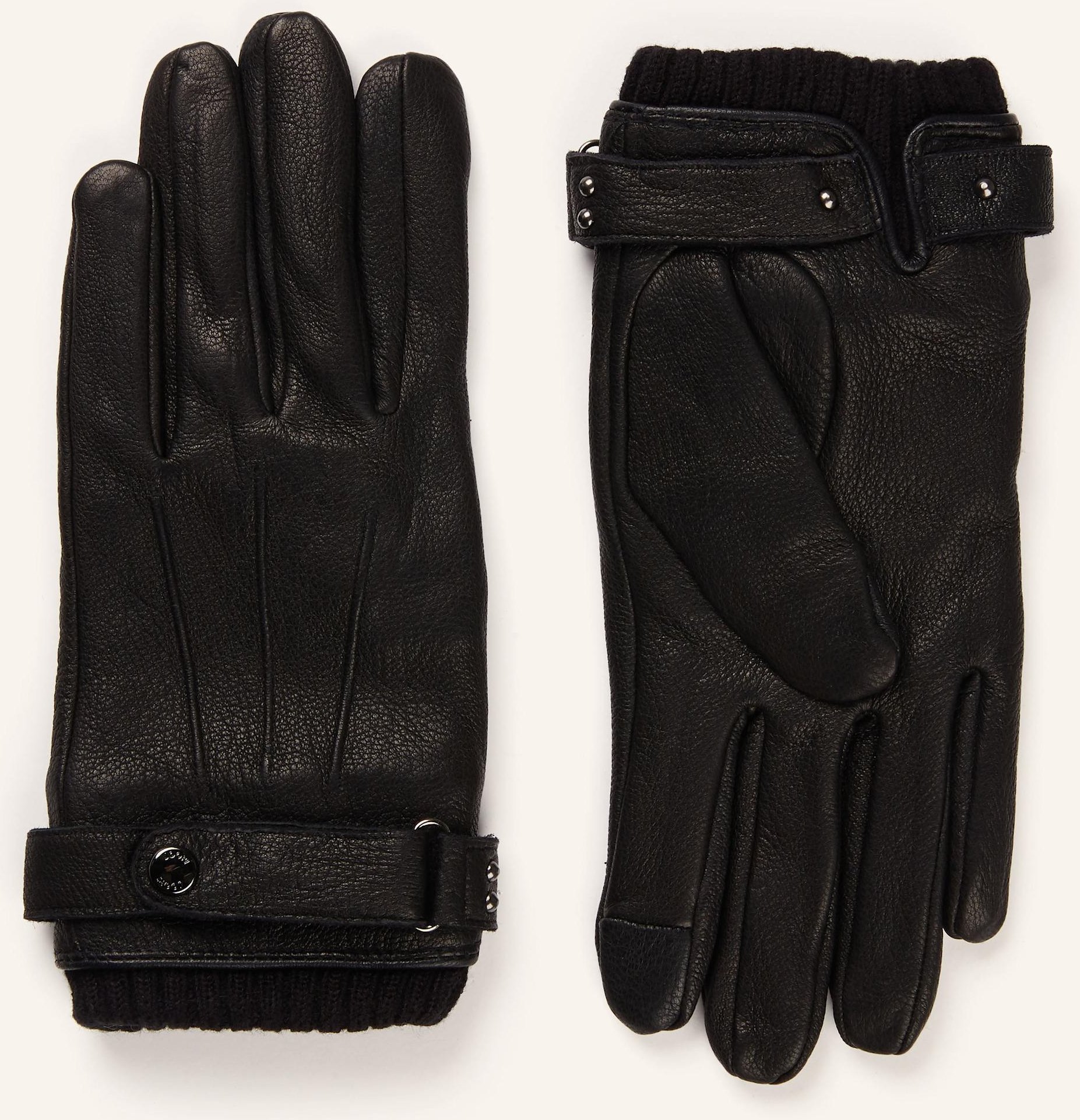 Joop! Handschuhe In Lederoptik schwarz