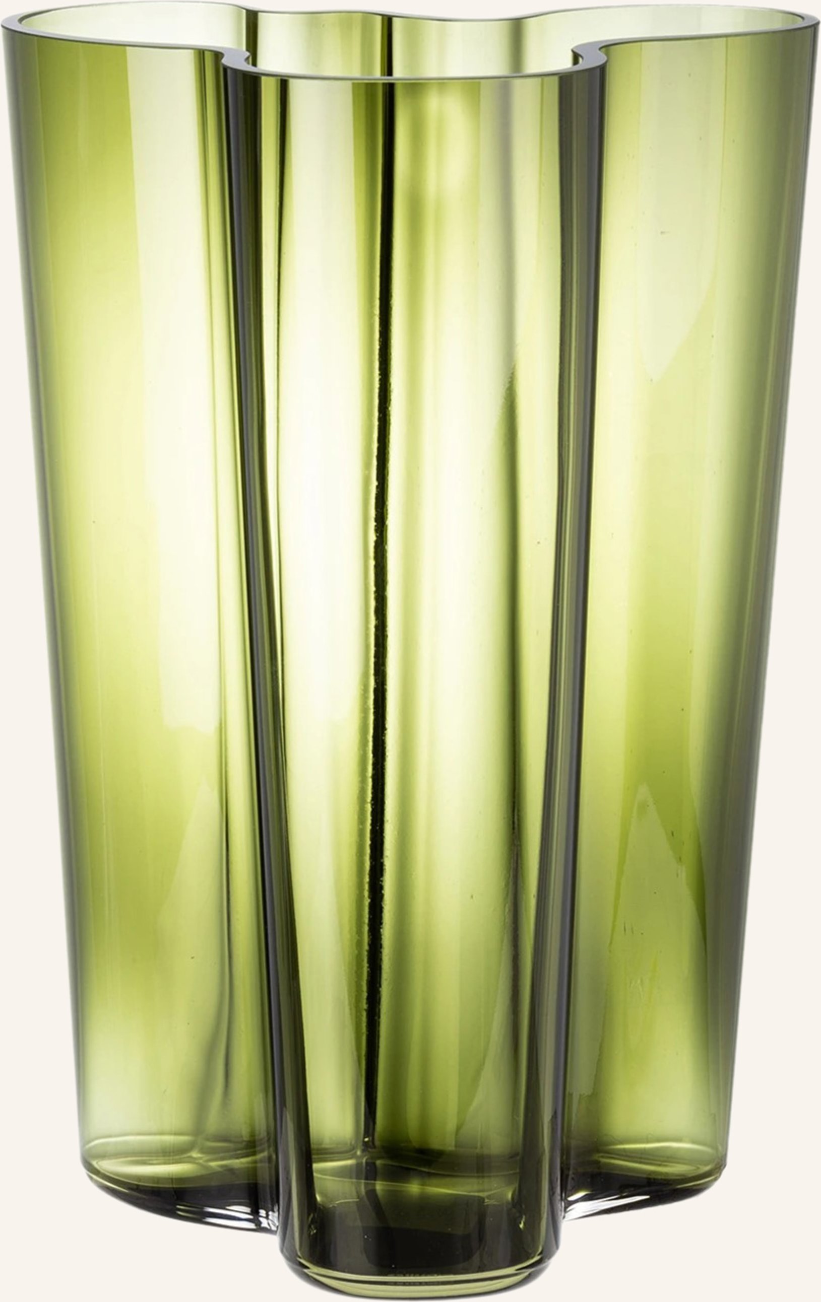 Iittala Vase Alvar Aalto gruen