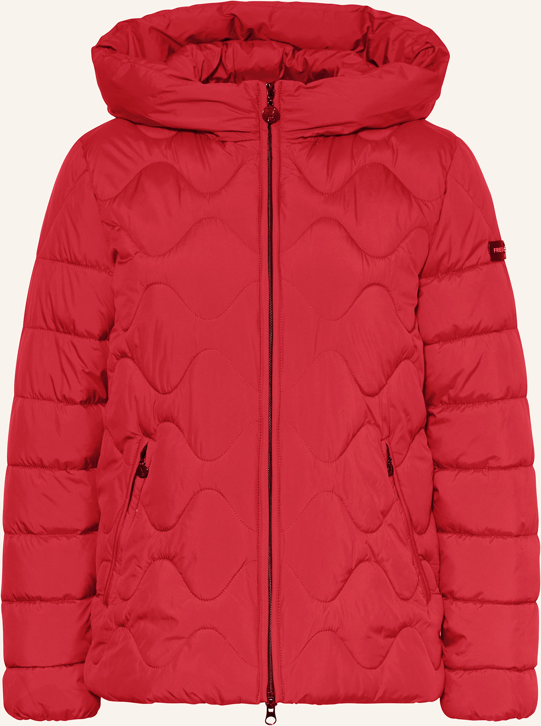 Frieda & Freddies Steppjacke Polly rot