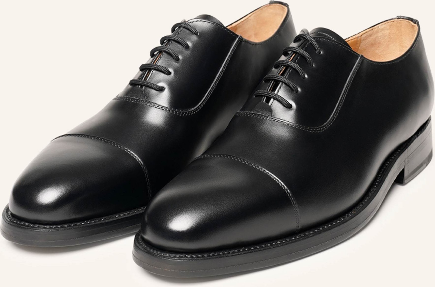 Heinrich Dinkelacker Schnürer Luzern Captoe Bc schwarz