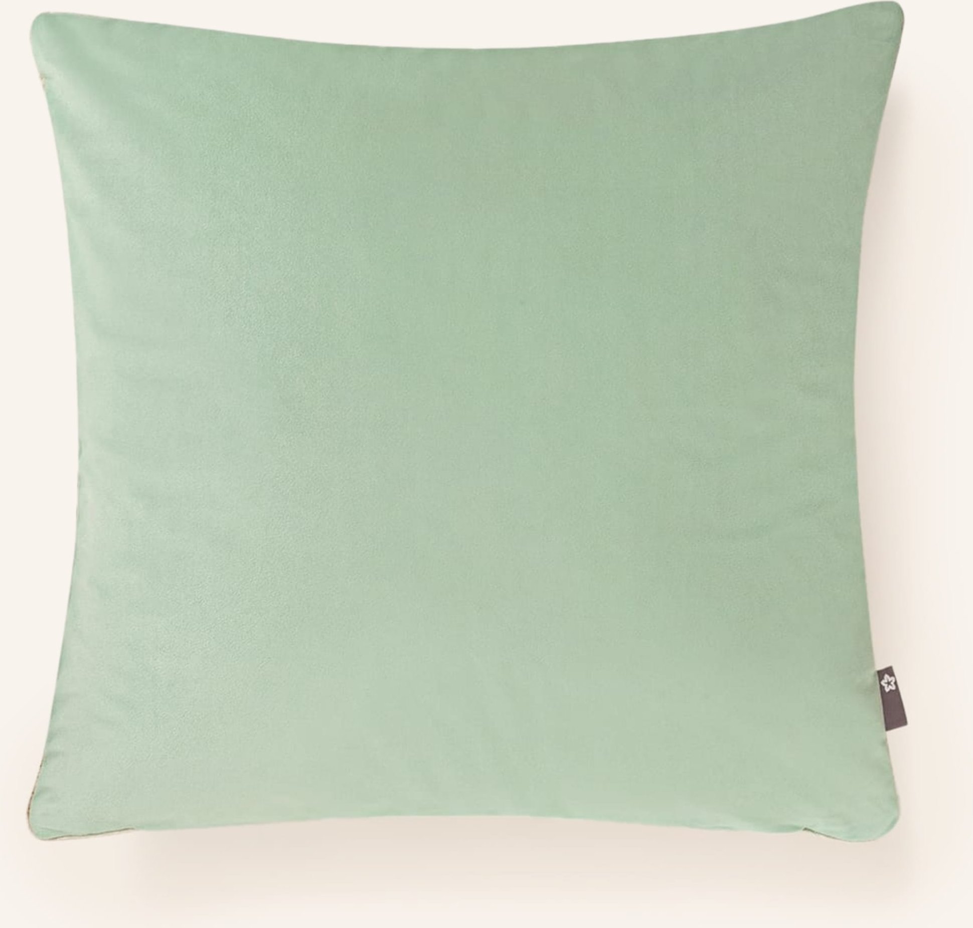 Pichler Samt-Dekokissenhülle Melva gruen