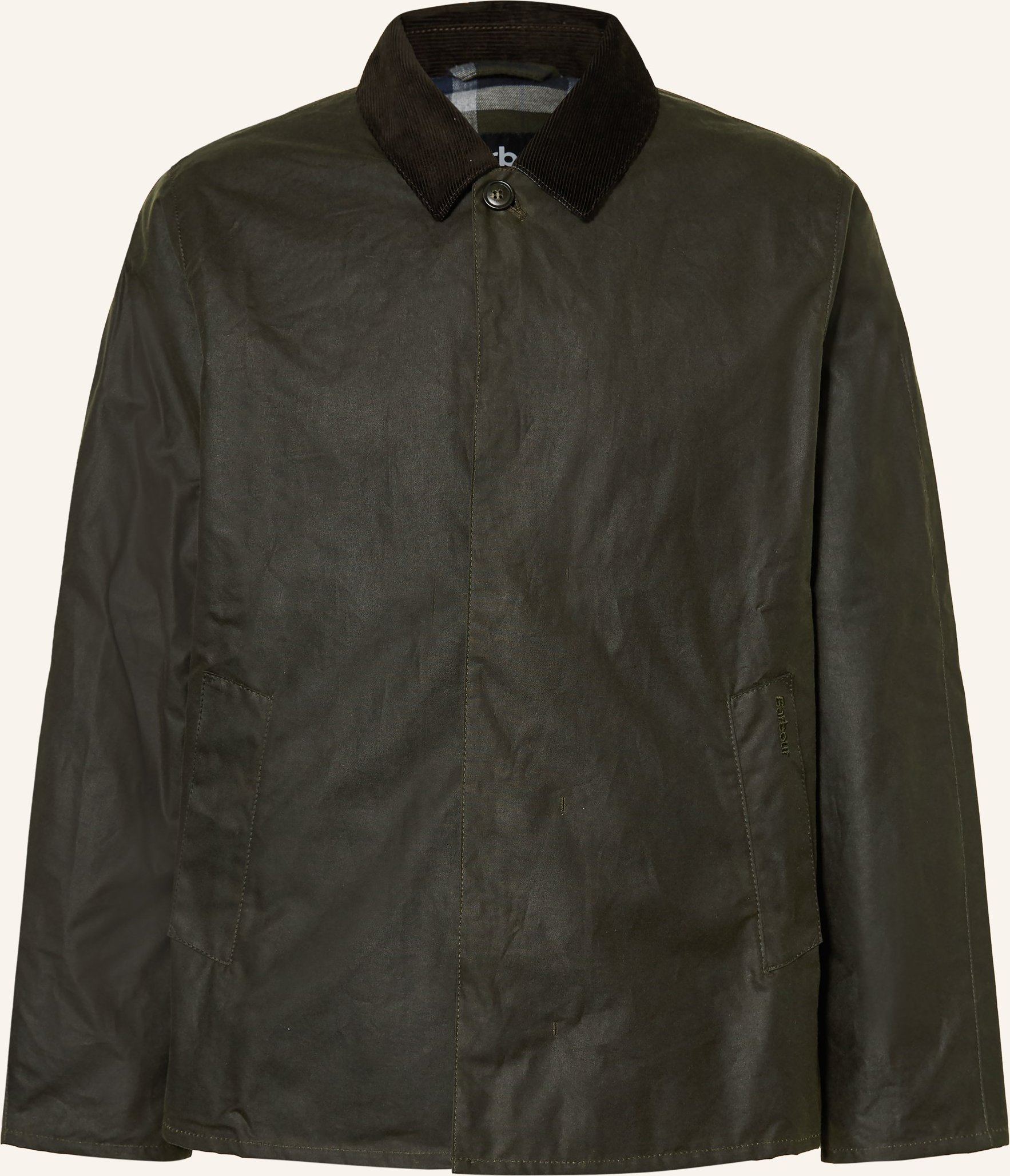 Barbour Jacke Lorden Wax Mac gruen