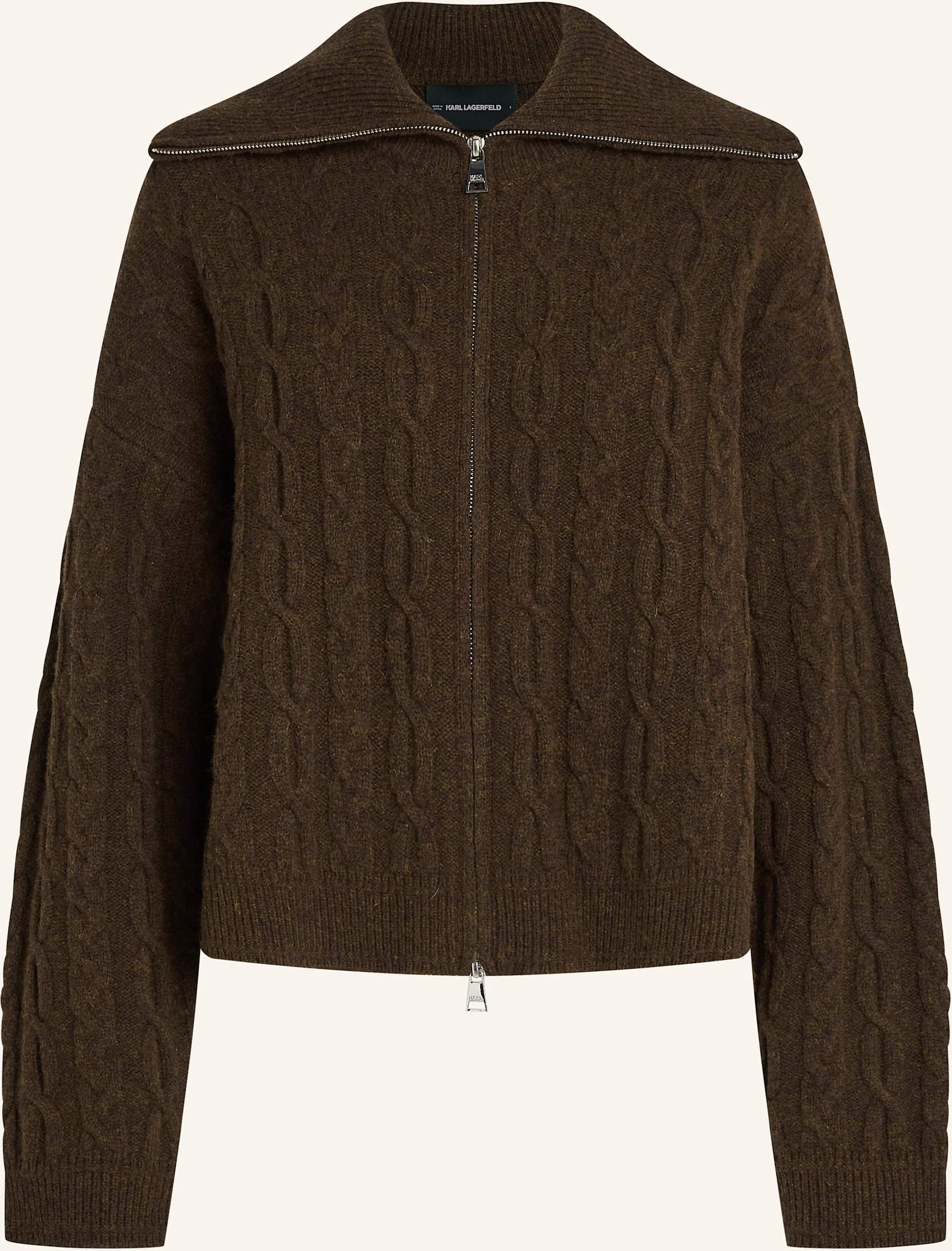 Karl Lagerfeld Top braun