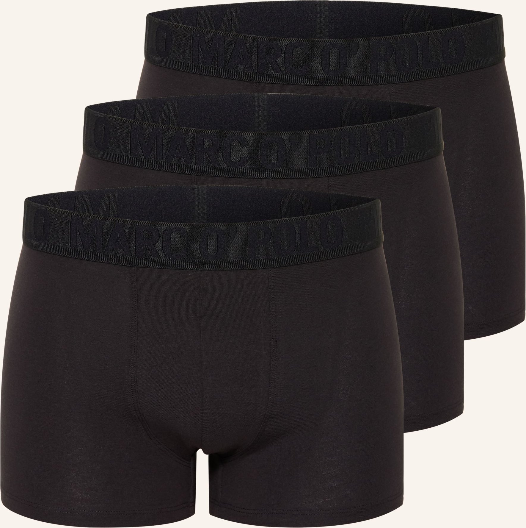 Marc O'polo 3er-Pack Boxershorts schwarz