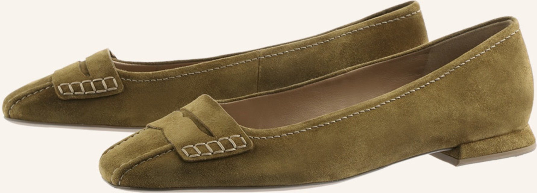 Högl Ballerinas Brille gruen