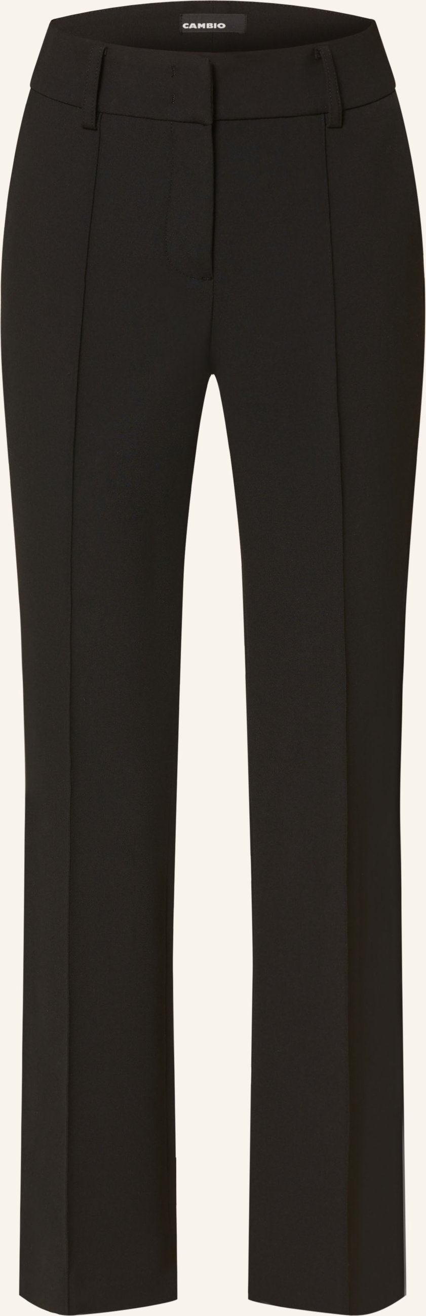 Cambio Bootcut-Hose Farah schwarz