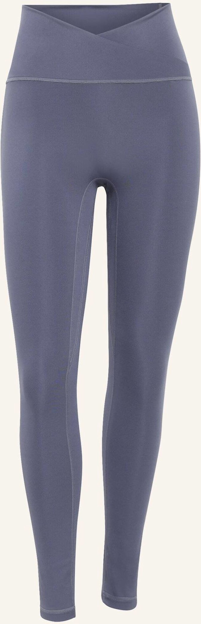 Adidas 3-Streifen Studio All Me 7/8 X-Over Leggings grau
