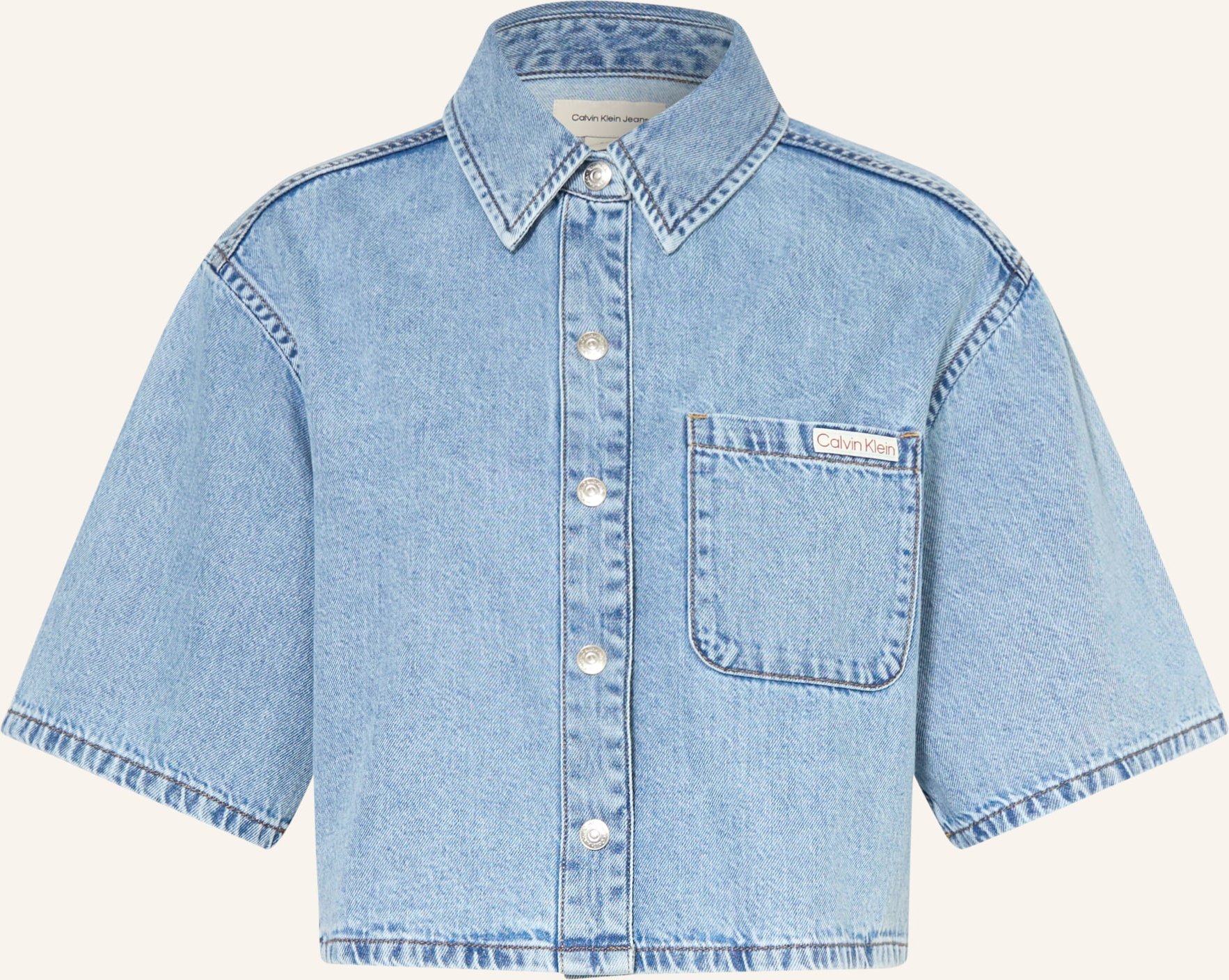 Calvin Klein Jeans Jeansjacke blau