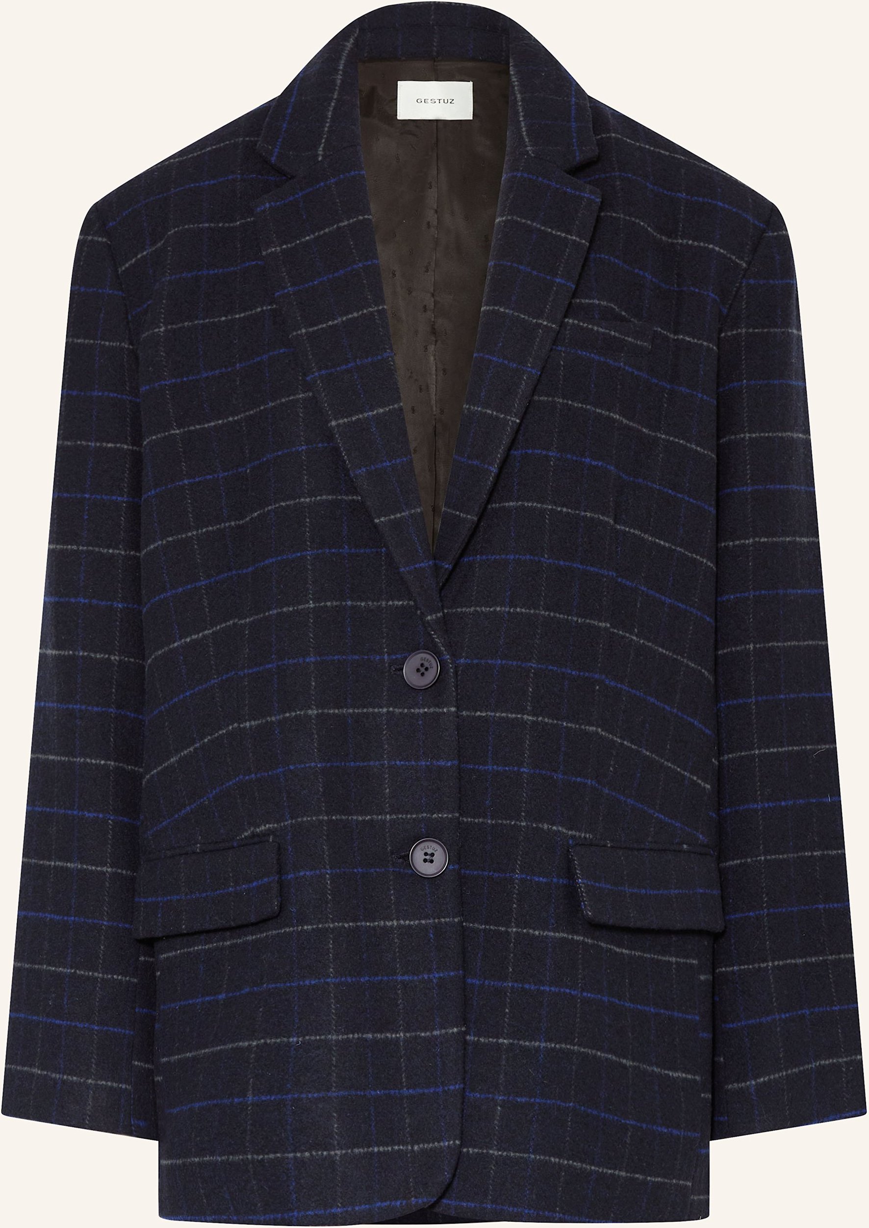Gestuz Blazer Cabriegz blau