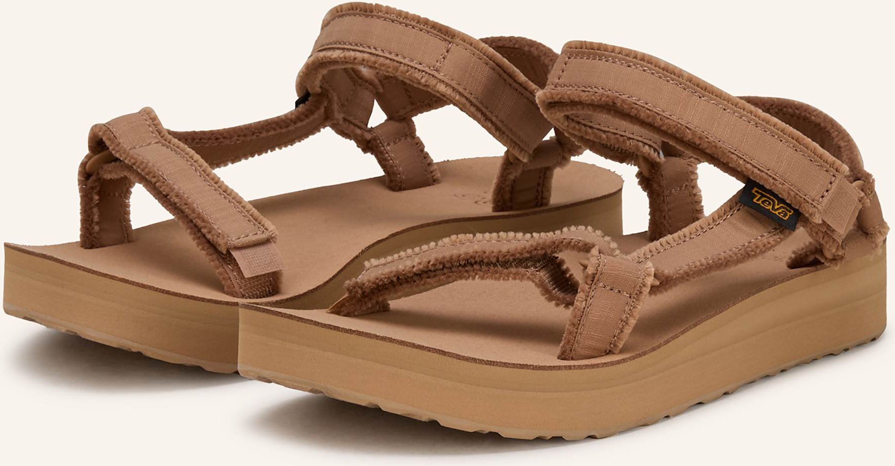 Teva Sandalen Midform Universal Canvas braun