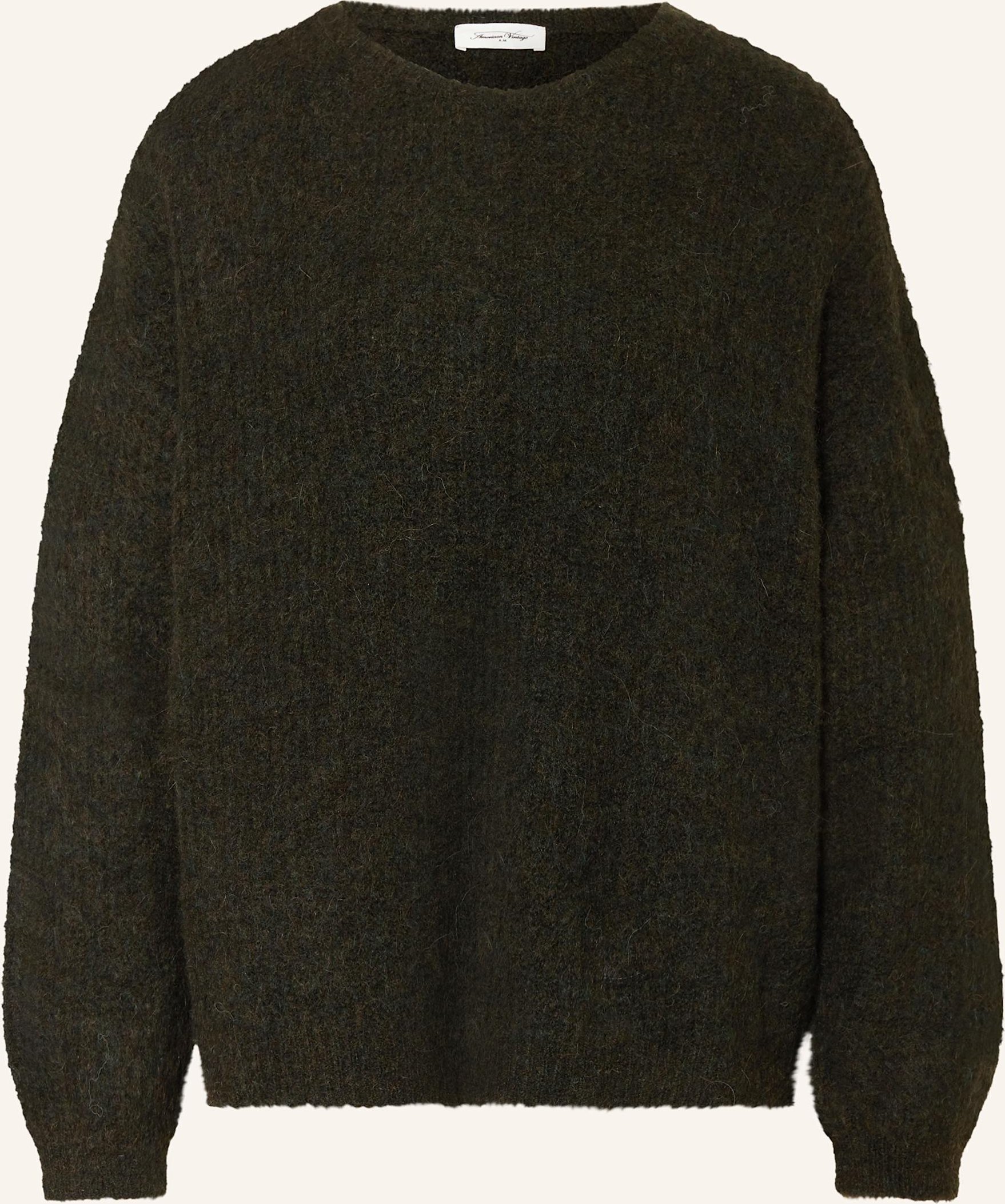 American Vintage Pullover Mit Alpaka gruen