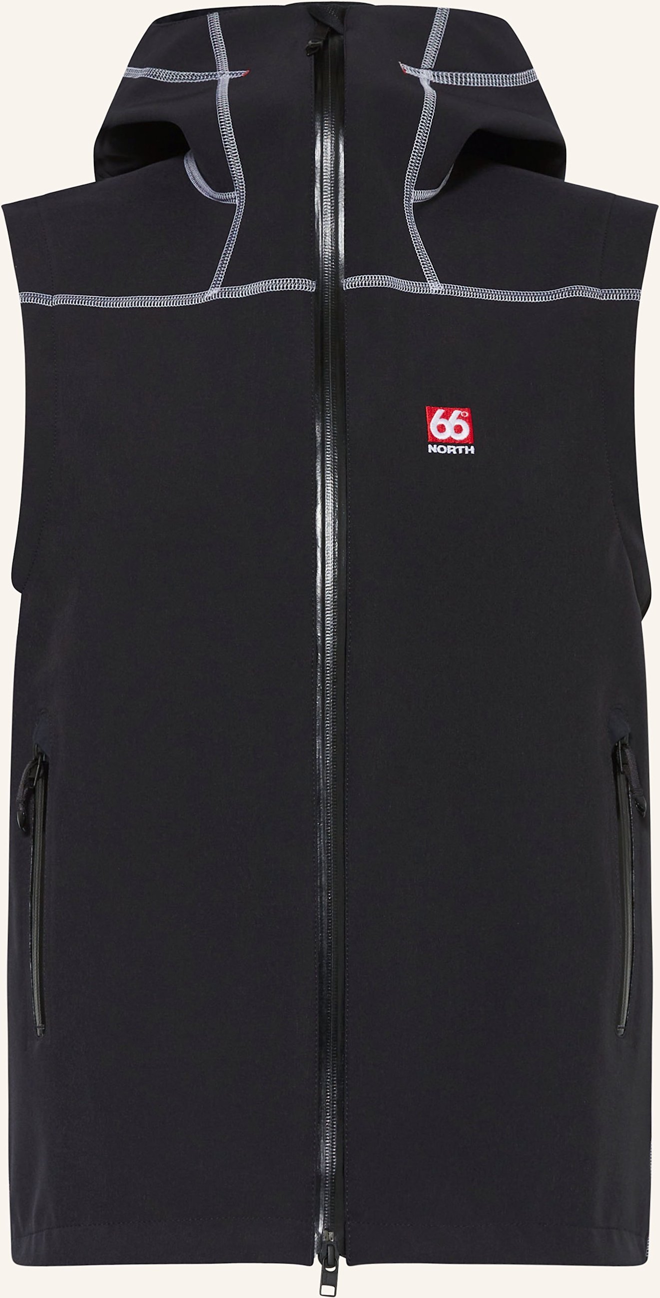 Thumbnail - 66°North Softshell-Weste Vatnajokull schwarz