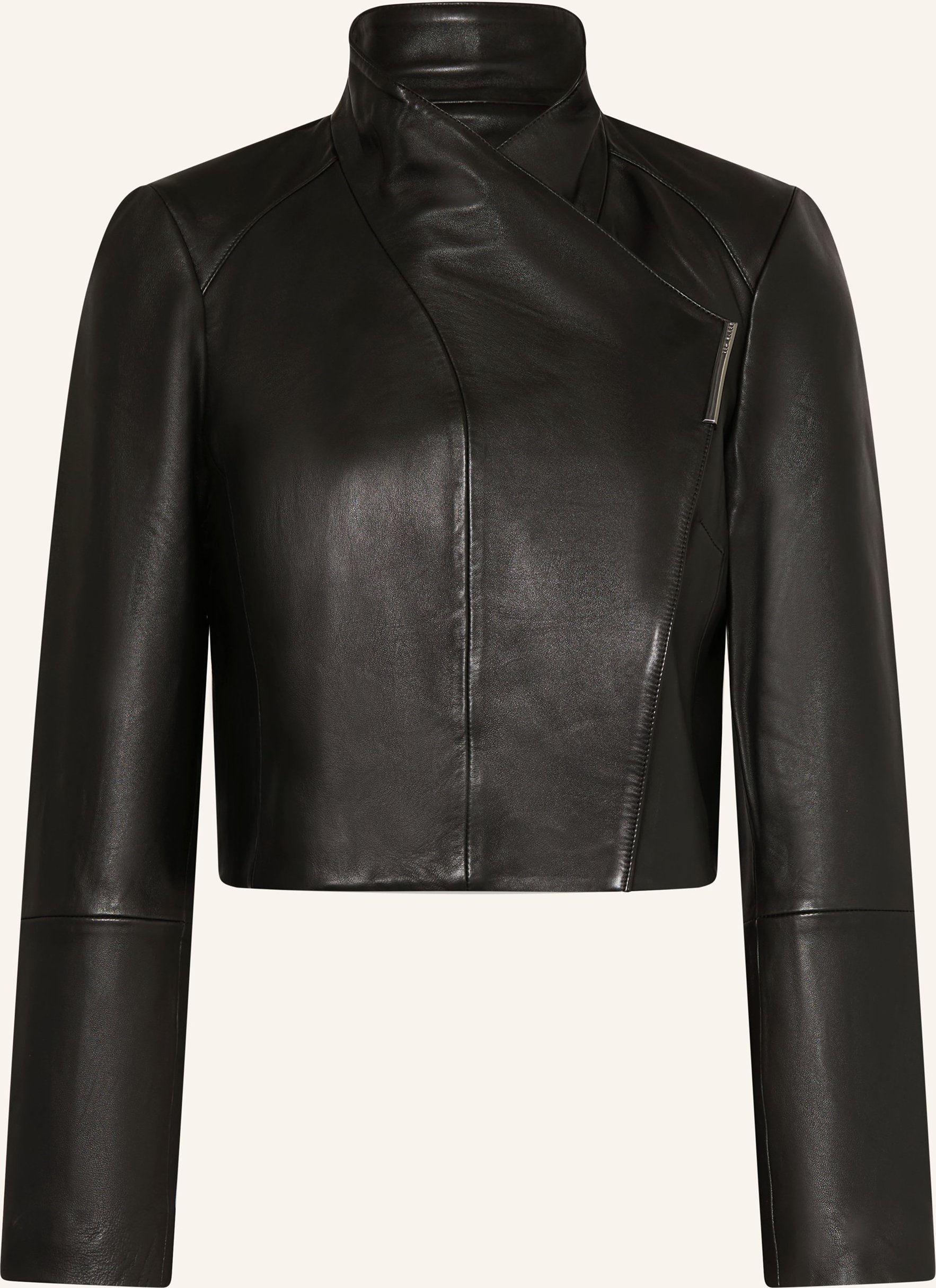 Ted Baker Lederjacke Riyoze schwarz