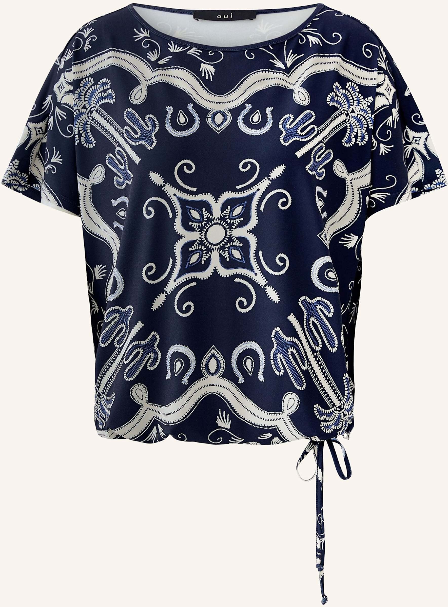 Oui T-Shirt blau