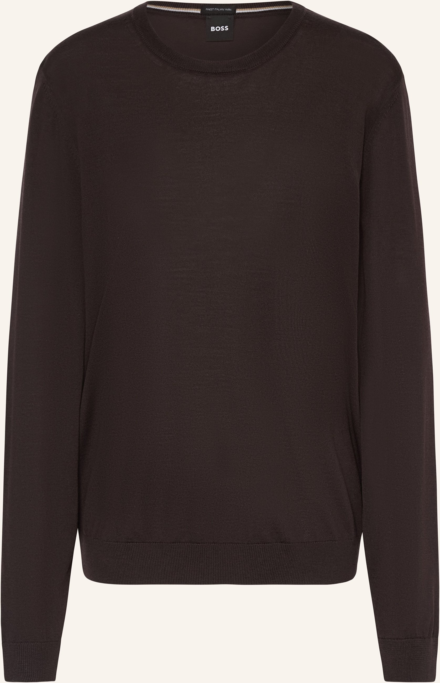 Boss Pullover Leno braun
