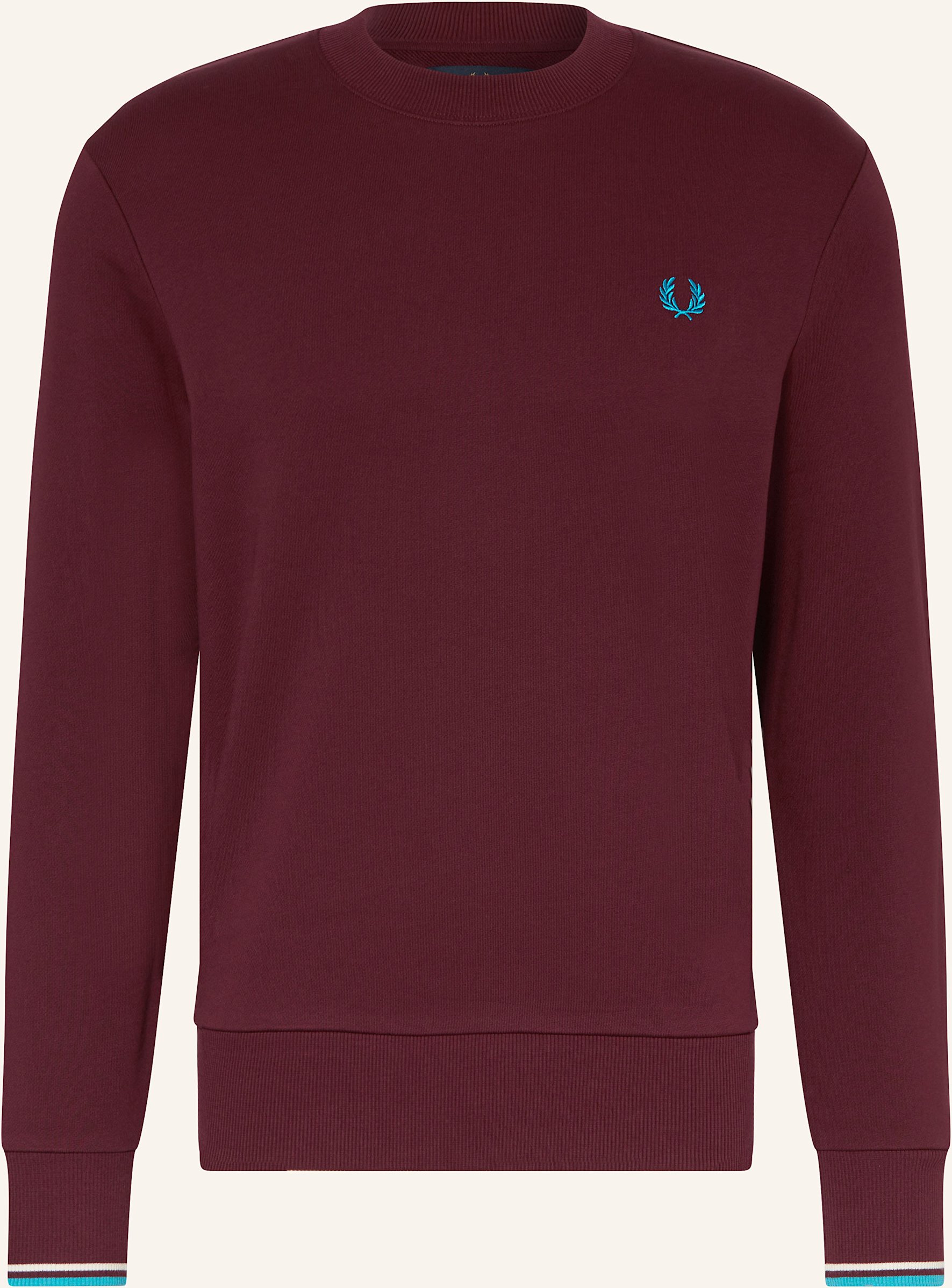 Fred Perry Sweatshirt rot