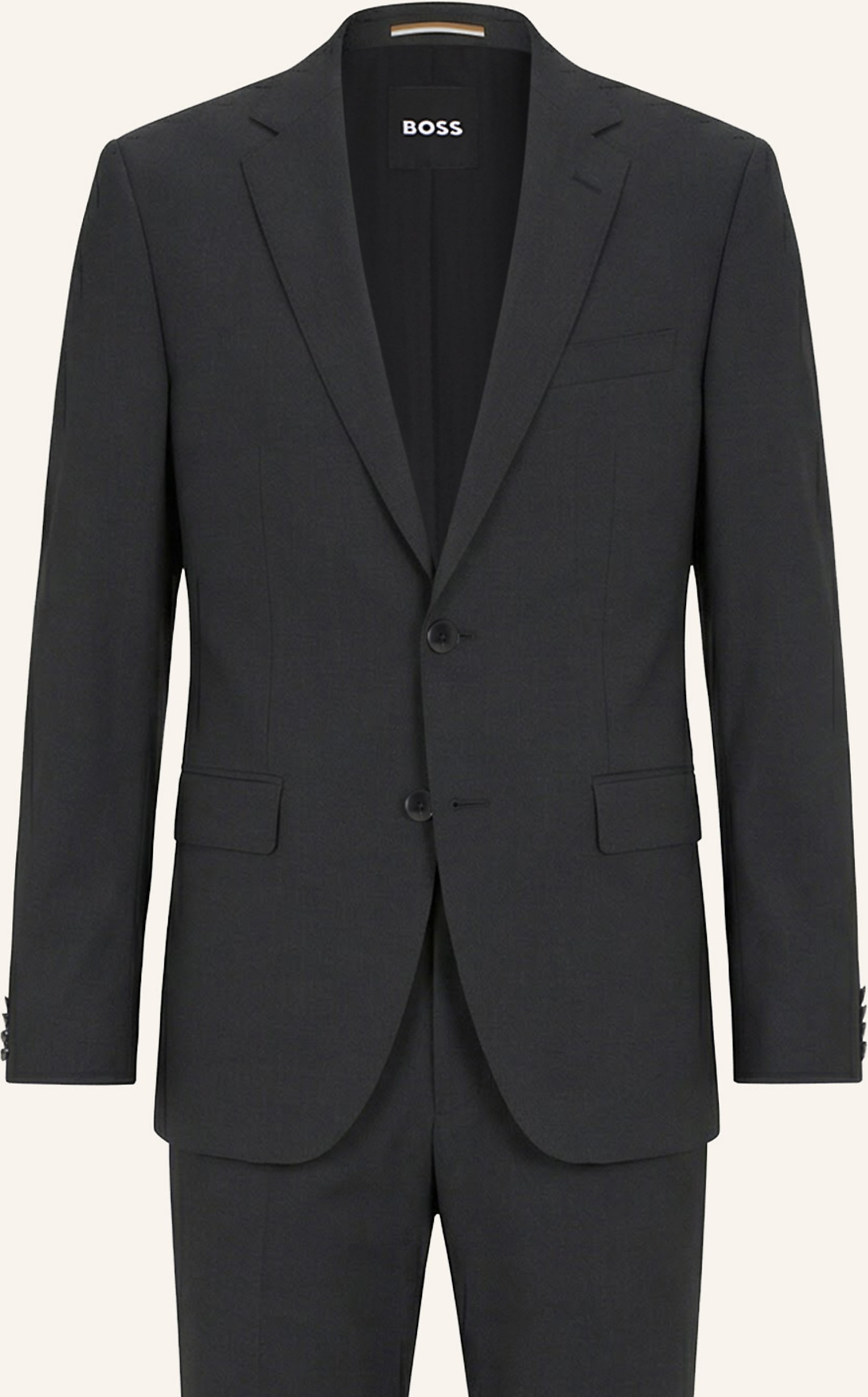 Boss Business Anzug H-Jeckson-2pcs-224 Regular Fit grau