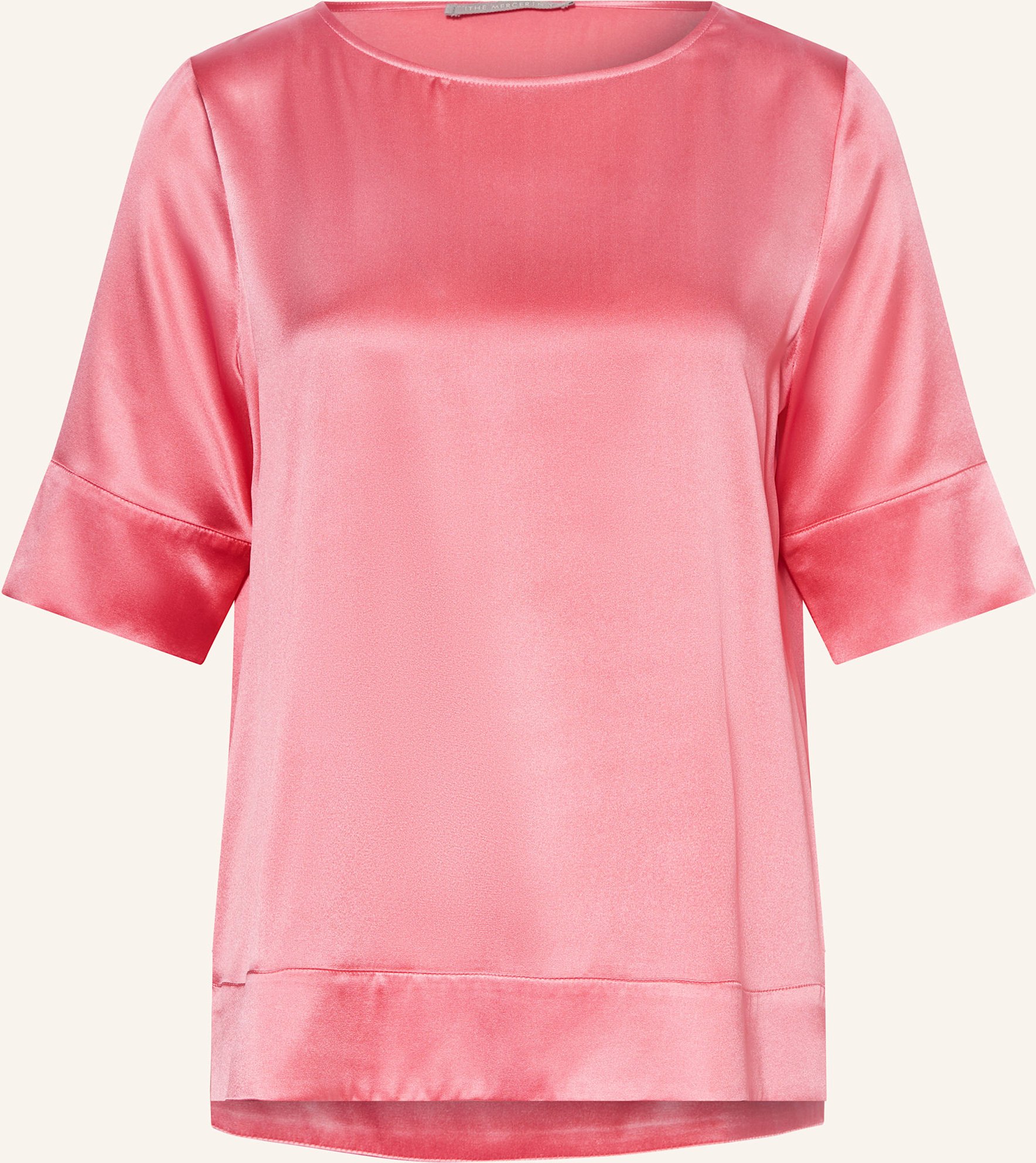 (The Mercer) N.Y. Blusenshirt Aus Seide rot