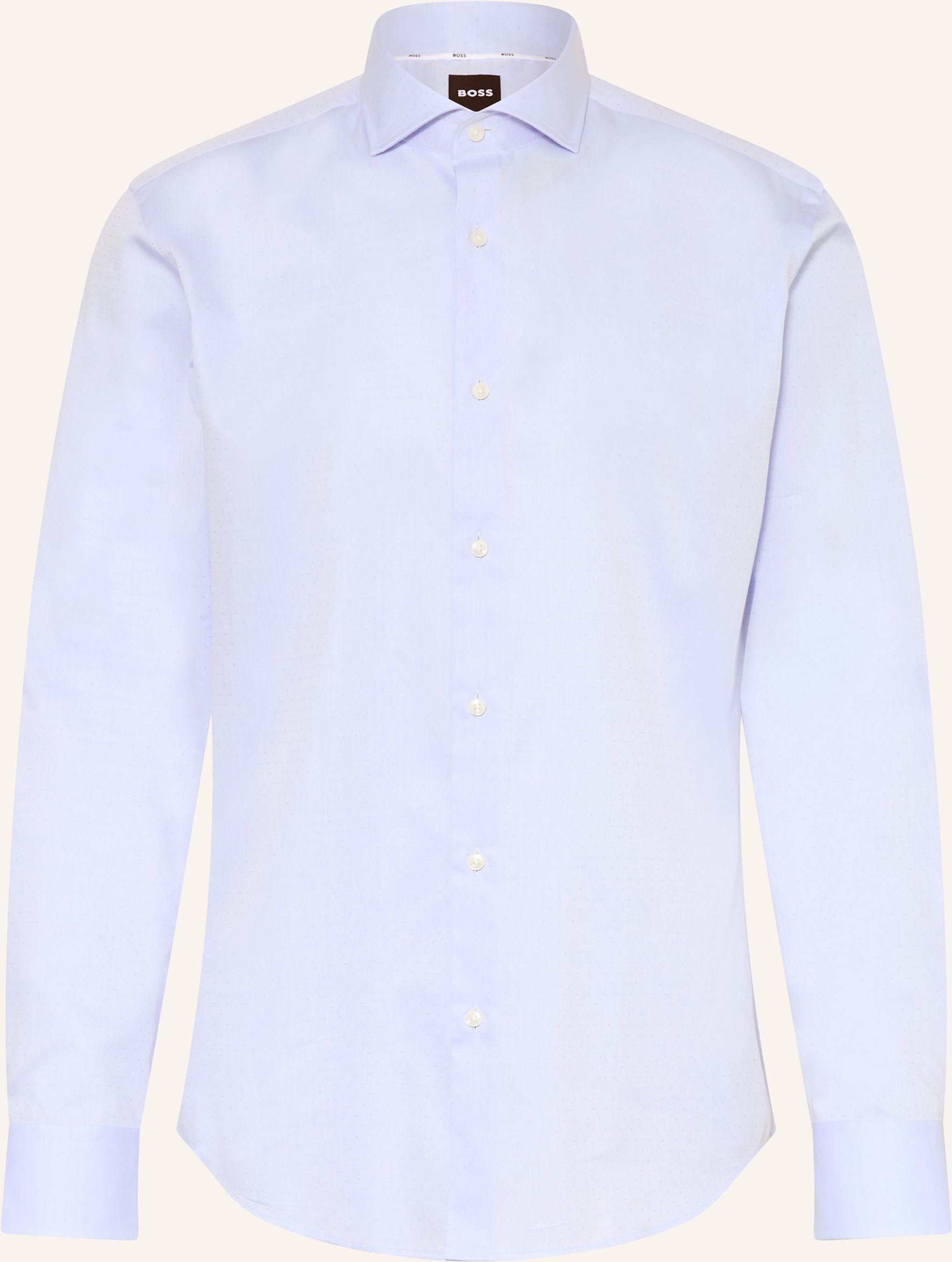 Boss Businesshemd Regular Fit blau