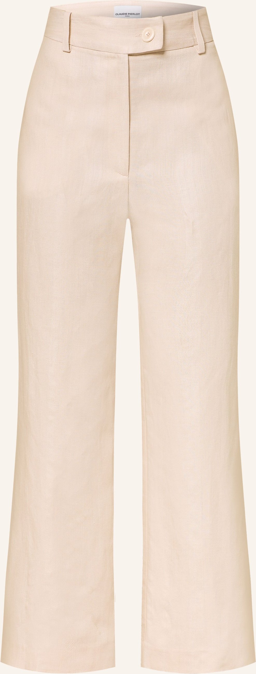 Claudie Pierlot Culotte Mit Leinen beige