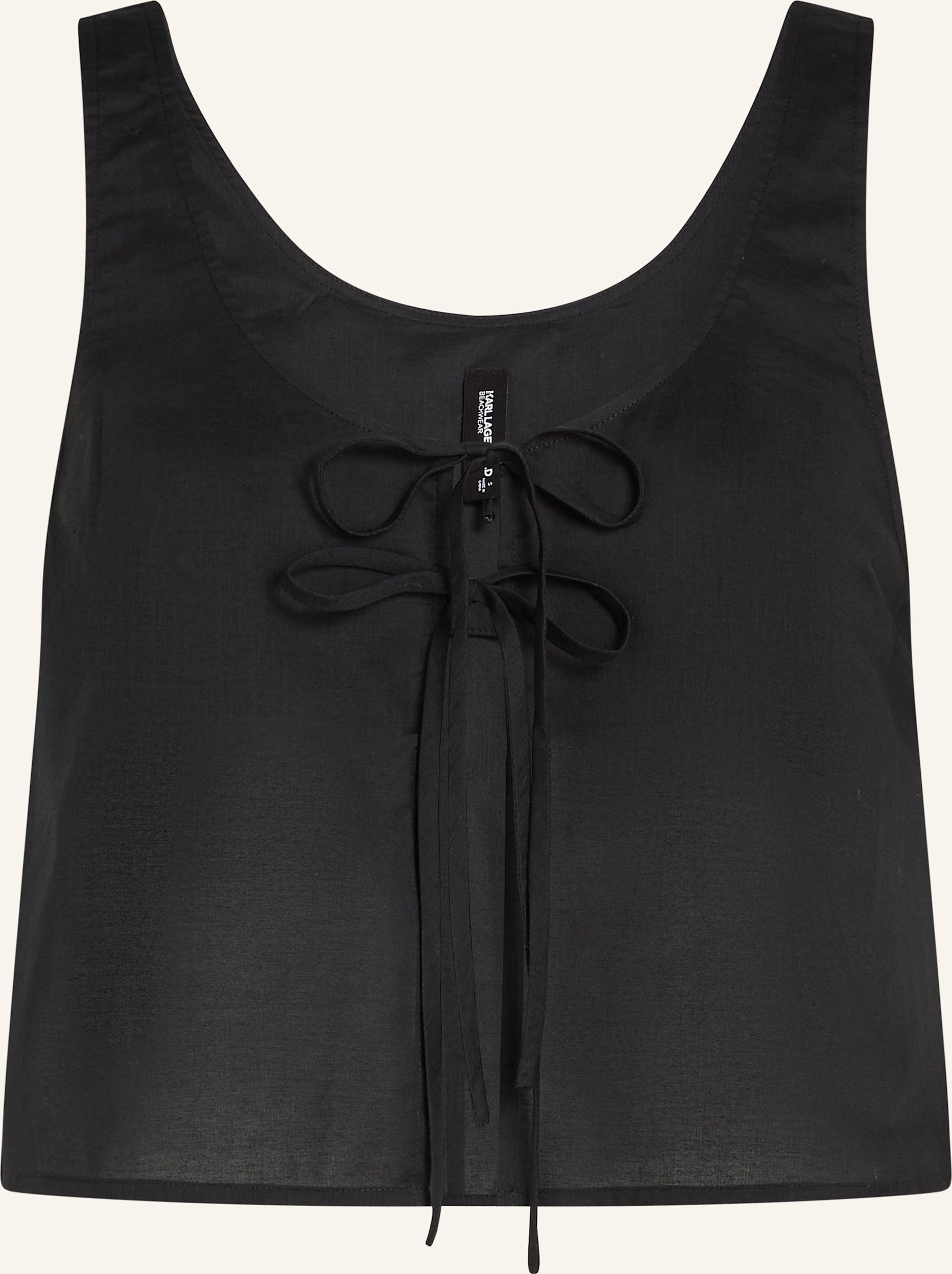 Karl Lagerfeld Top schwarz