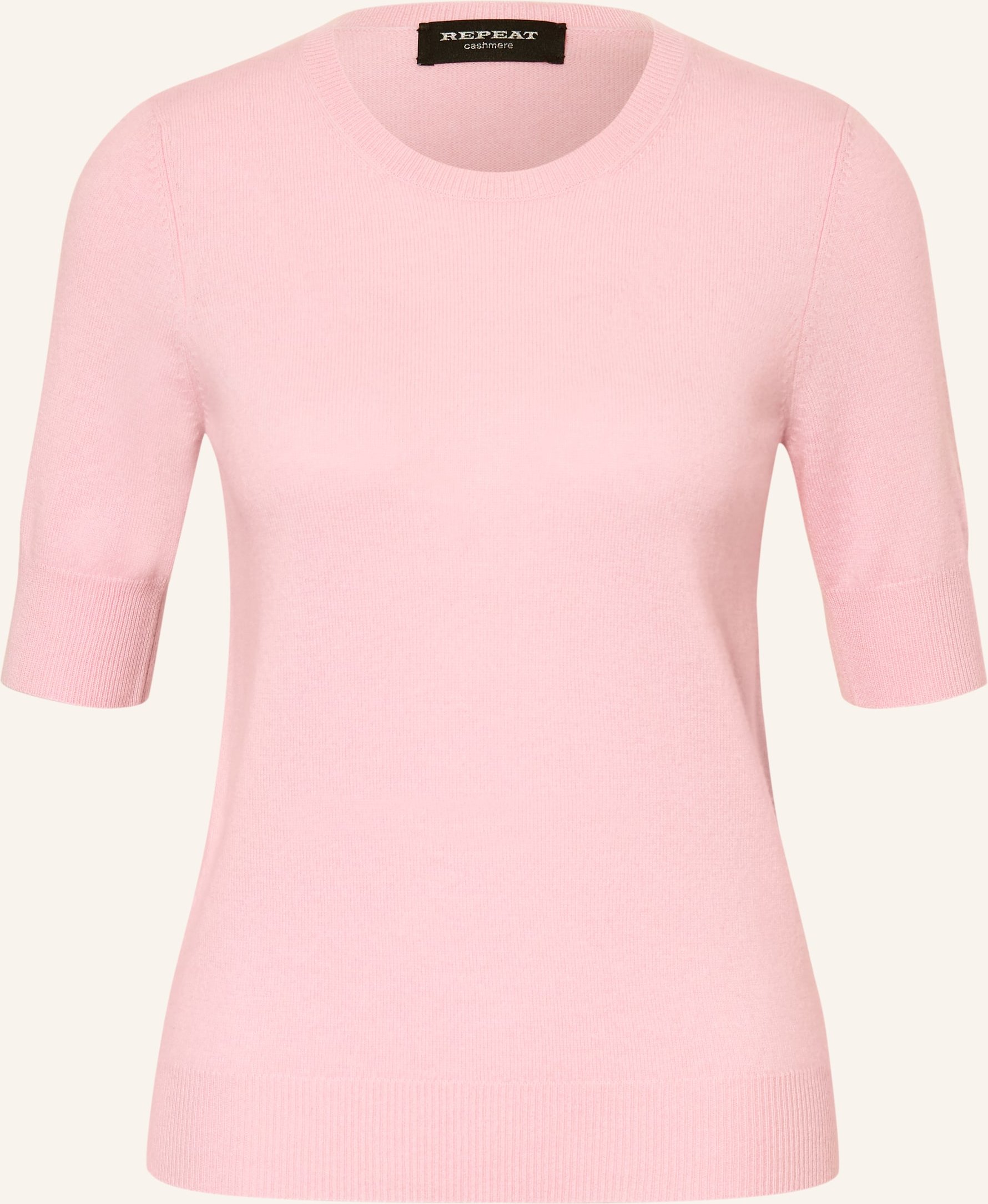 Thumbnail - Repeat Strickshirt Aus Cashmere rosa